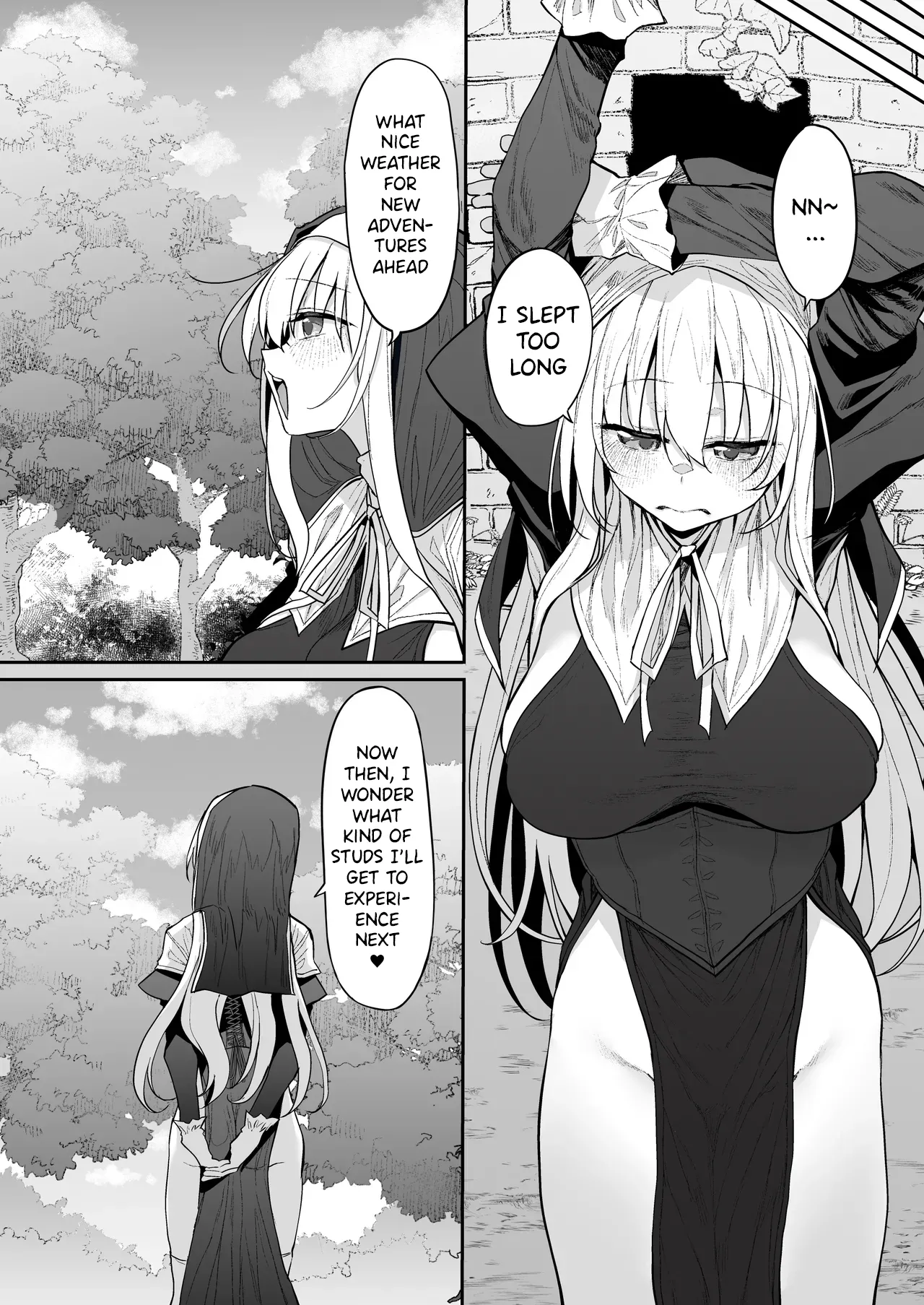 [Marked-two (Suga Hideo)] Lust Travelers -Inran Sister Hen- | Lust Travelers -Ep. Lewd Sister- [English] [Digital] page 55 original parody - leg lock big breasts hentai manga - read online free