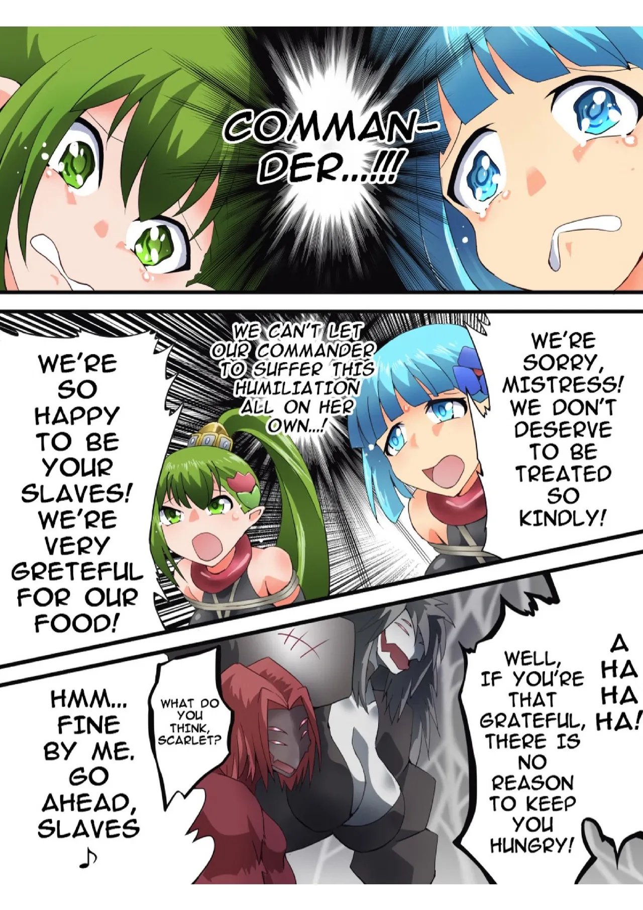 Yousei Kishi Fairy Bloom Ch. 8 page 11 original parody - rough translation bondage hentai manga - read online free