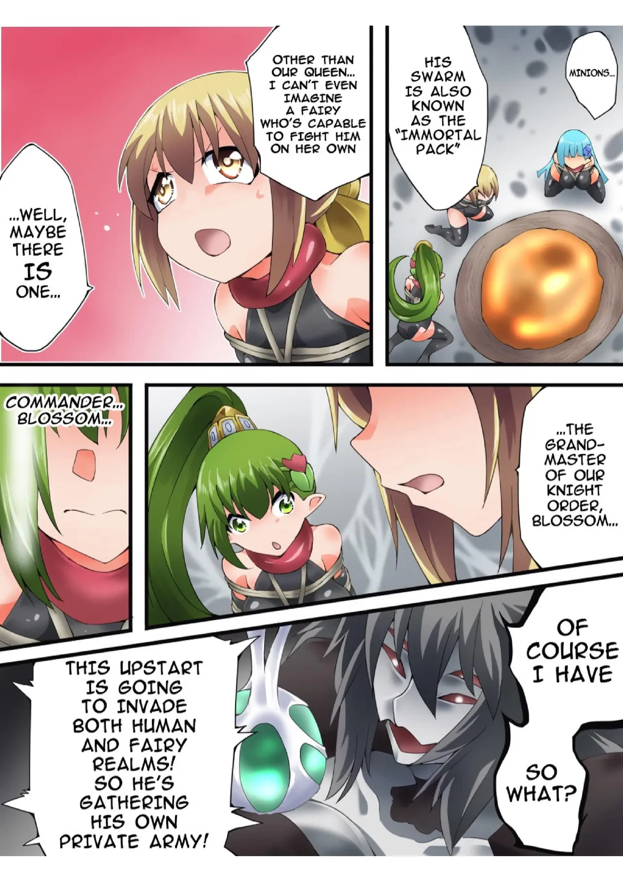 Yousei Kishi Fairy Bloom Ch. 8 page 16 original parody - gag bondage hentai manga - read online free