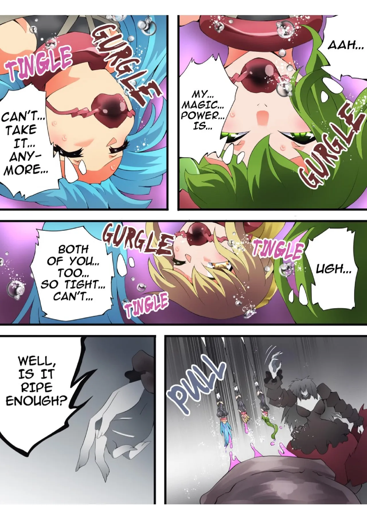 Yousei Kishi Fairy Bloom Ch. 8 page 27 original parody - rough translation bondage hentai manga - read online free