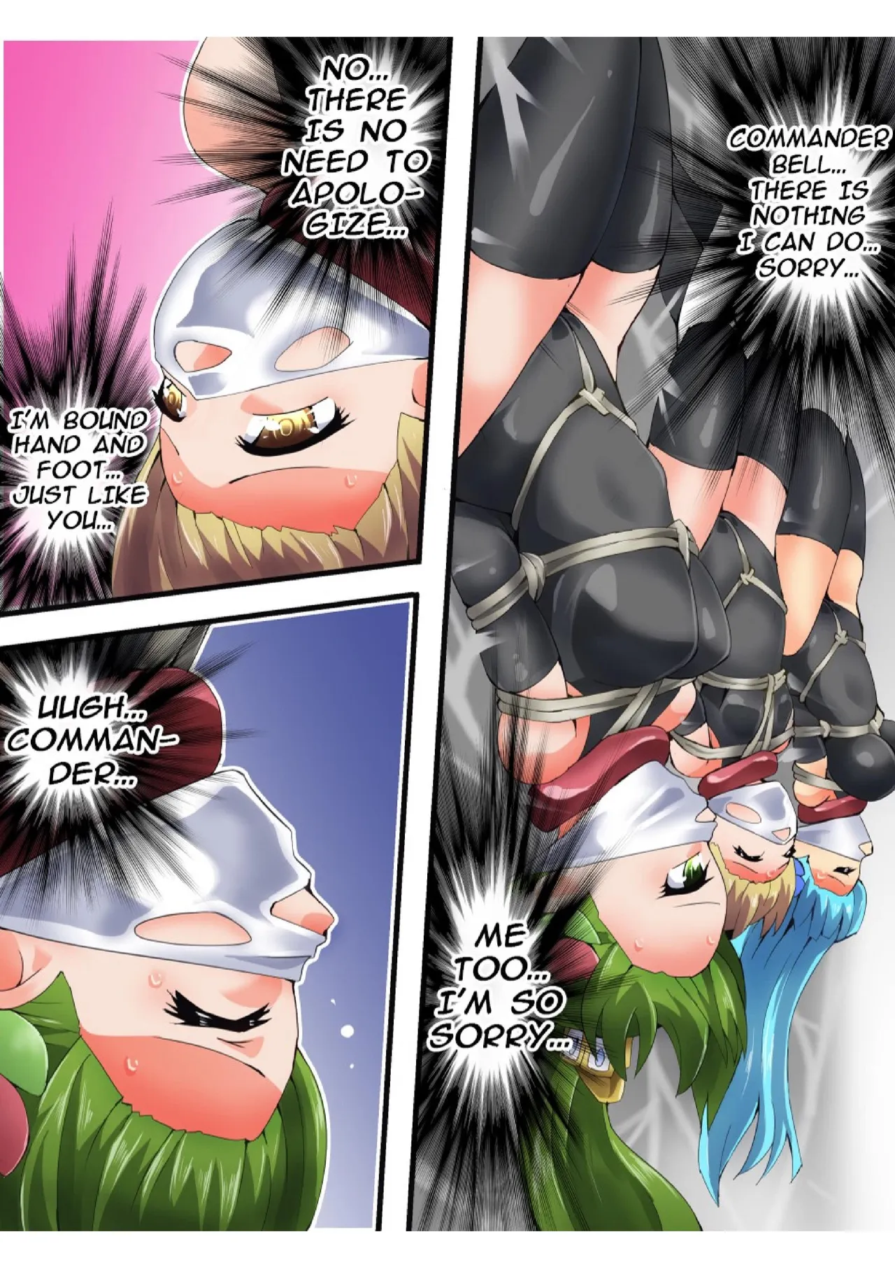 Yousei Kishi Fairy Bloom Ch. 8 page 33 original parody - gag bondage hentai manga - read online free