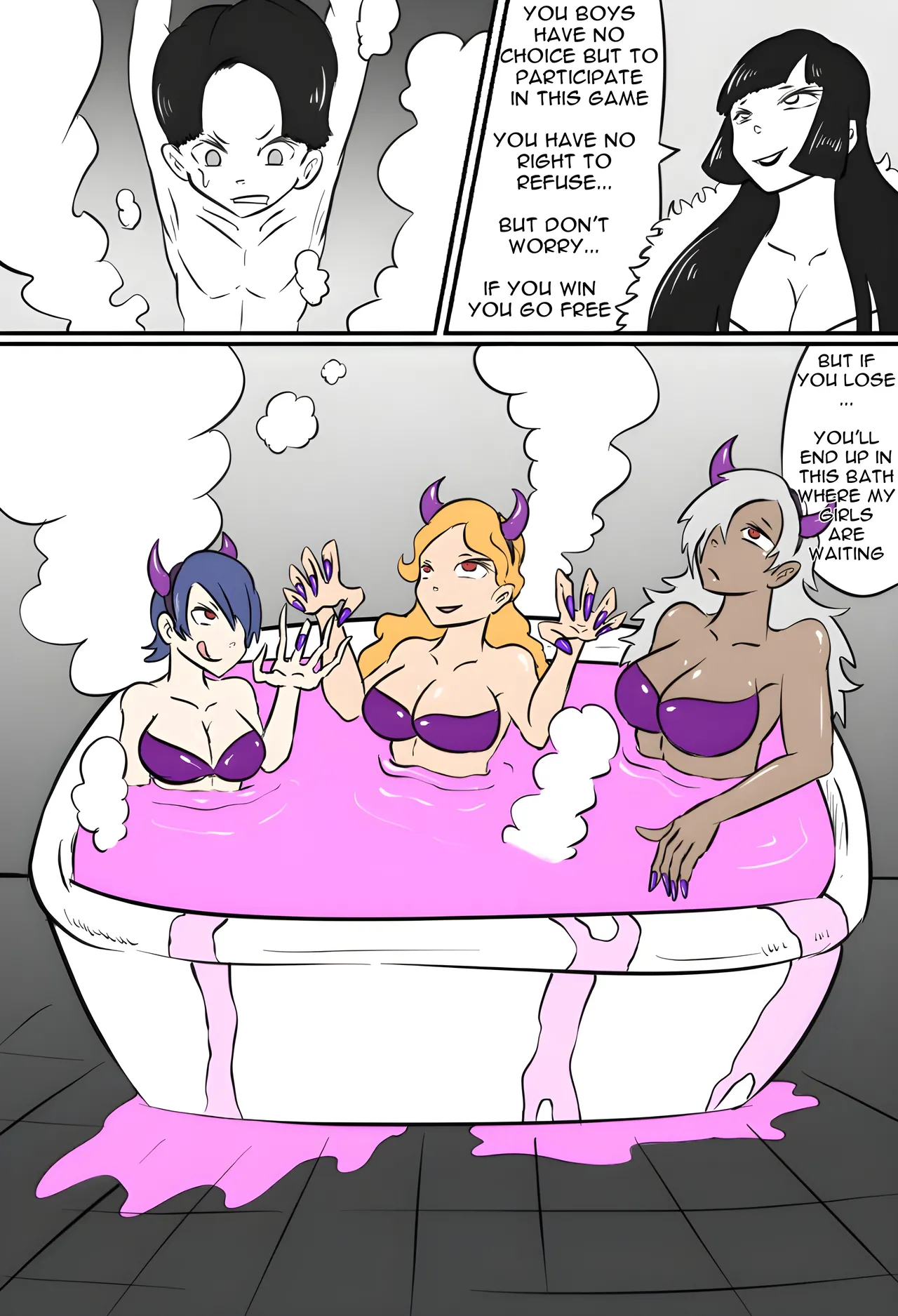 Tickling Dark Casino page 12 original parody - handjob sweating hentai manga - read online free