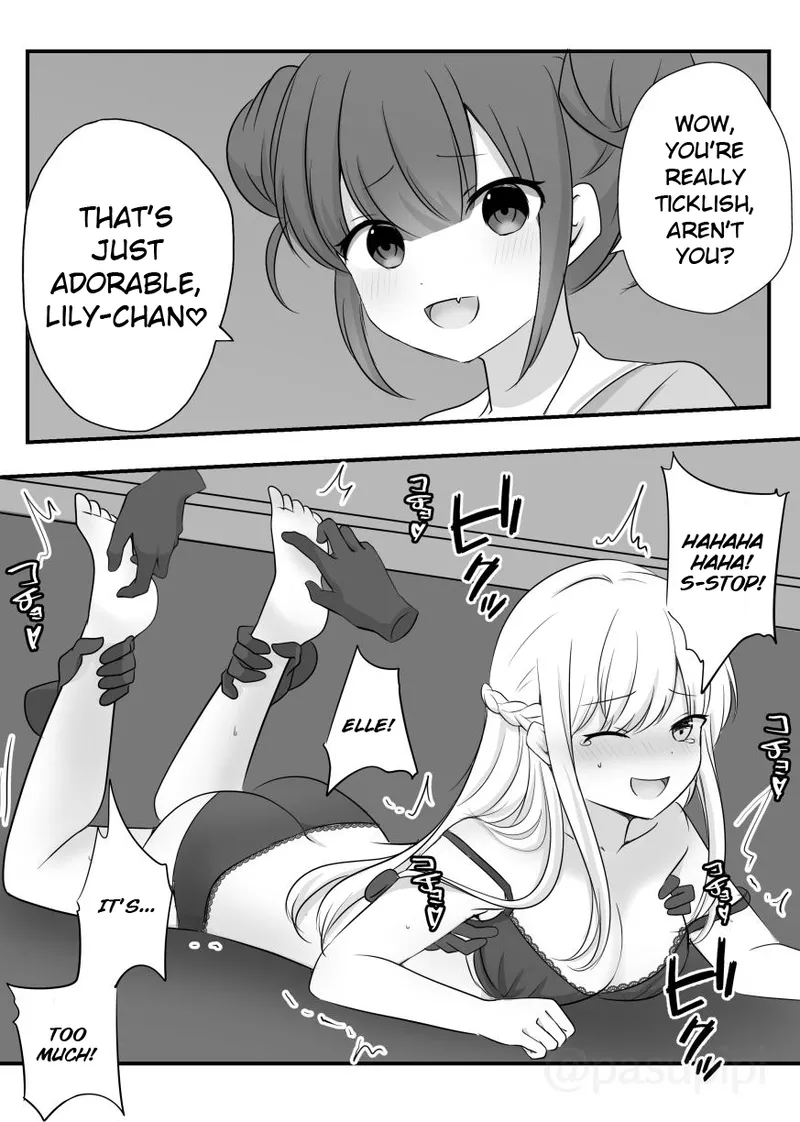 Akuryou ni Toritsukareta Elle ga Lily o Ijimeru Hanashi | A Story About Elle, Who Has Been Possessed by an Evil Spirit and Torments Lily - Page 13