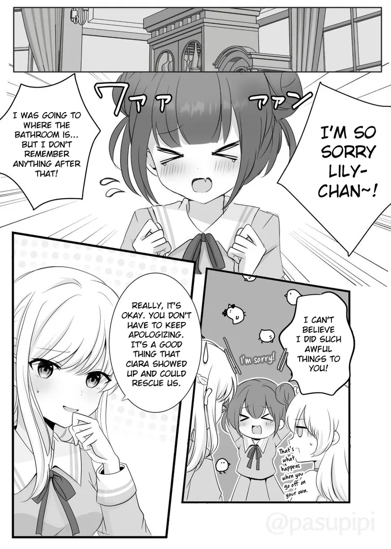 Akuryou ni Toritsukareta Elle ga Lily o Ijimeru Hanashi | A Story About Elle, Who Has Been Possessed by an Evil Spirit and Torments Lily - Page 21