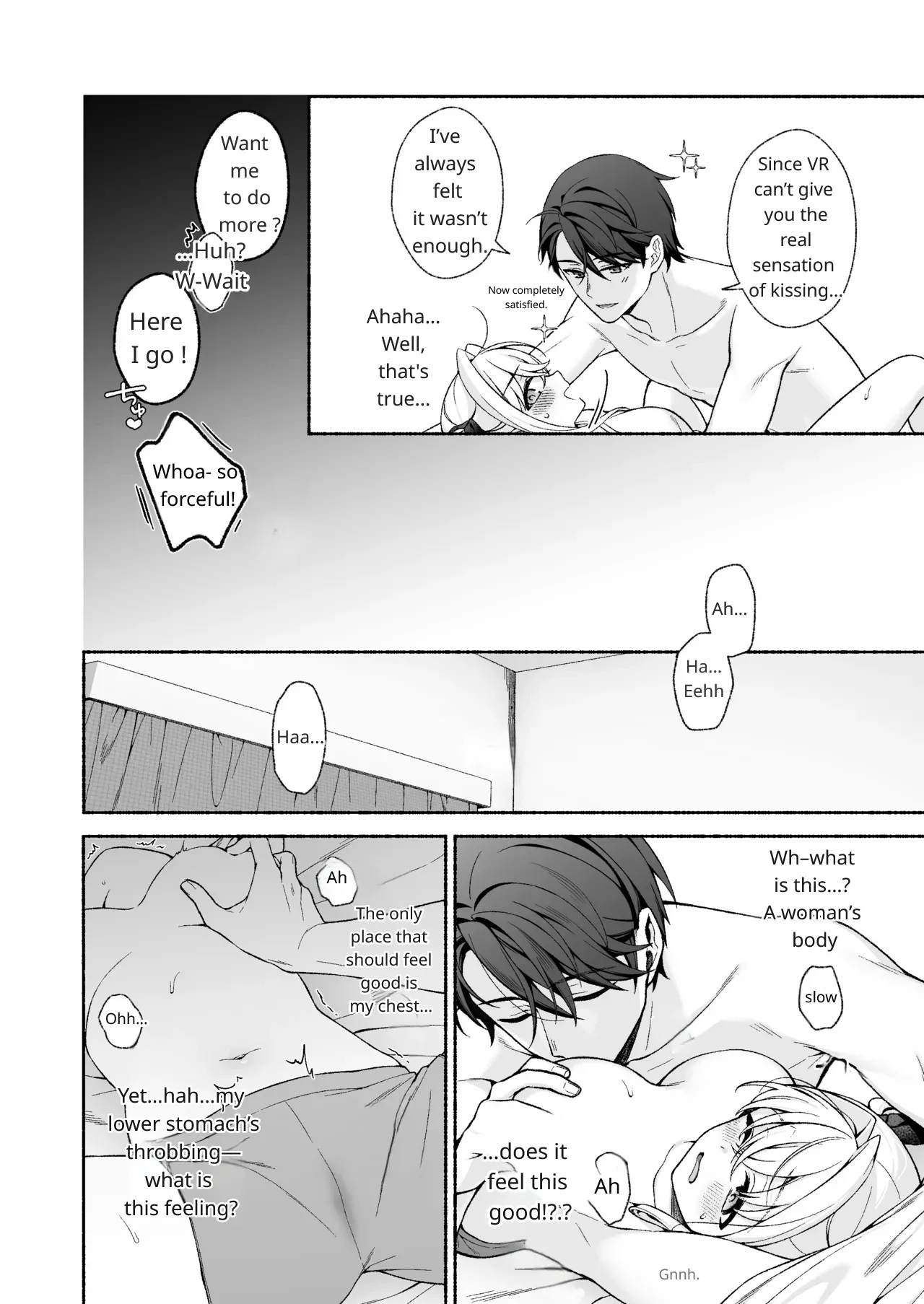 VR no Hazu datta!! | It Was Supposed to Be VR!! page 21 original parody - big breasts uncensored hentai manga - read online free