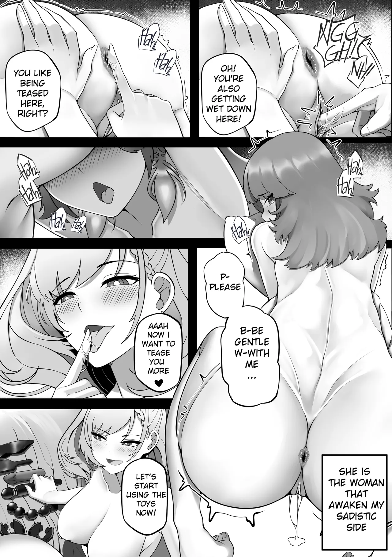 Midnight Lilies page 27 featuring pavolia reine hololive parody - yuri females only hentai manga - read online free