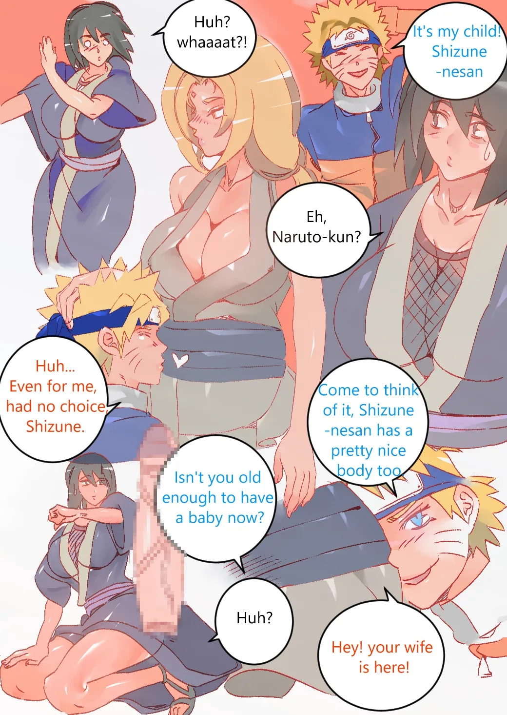 Samui Tsunade page 22 featuring naruto uzumaki naruto parody - big breasts nakadashi hentai manga - read online free