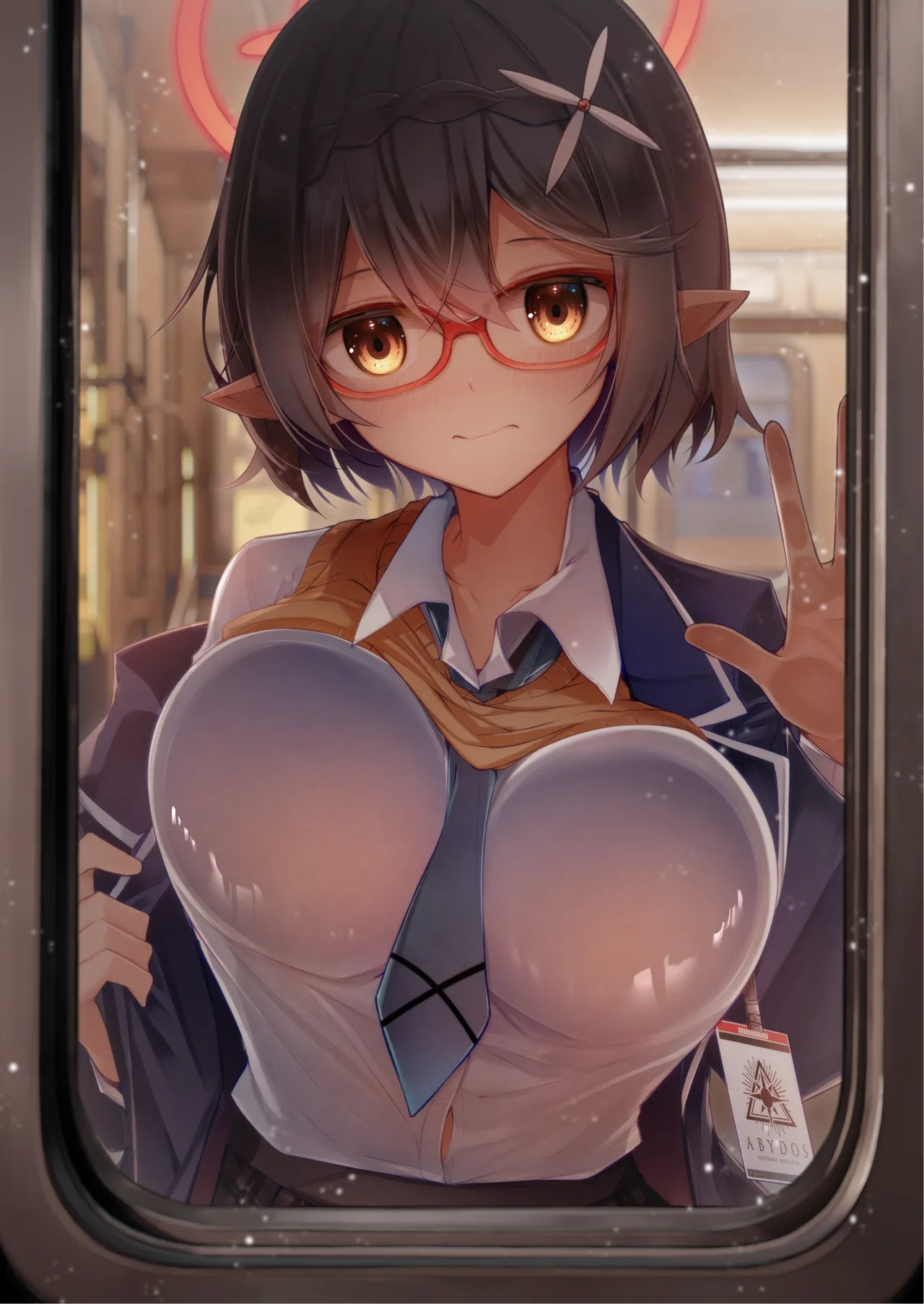 Warui Ko 5 | 坏孩子5 page 26 featuring sensei blue archive parody - sole female sole male hentai manga - read online free