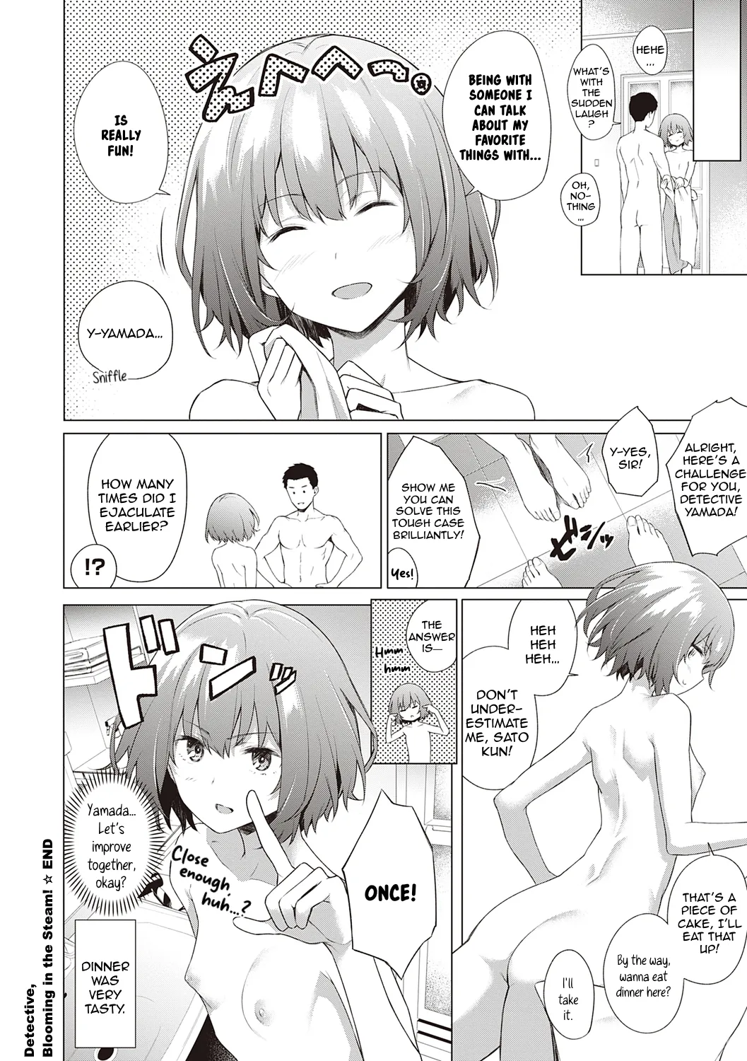 Tantei, Yukemuri ni Hokorobu! | Detective, Blooming in the Steam! page 28 - nakadashi anal hentai manga - read online free