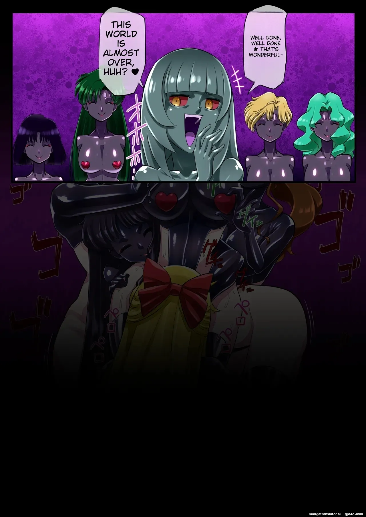 Magical Rubber Sailor Warrior page 11 featuring sailor jupiter sailor moon parody - bdsm corruption hentai manga - read online free