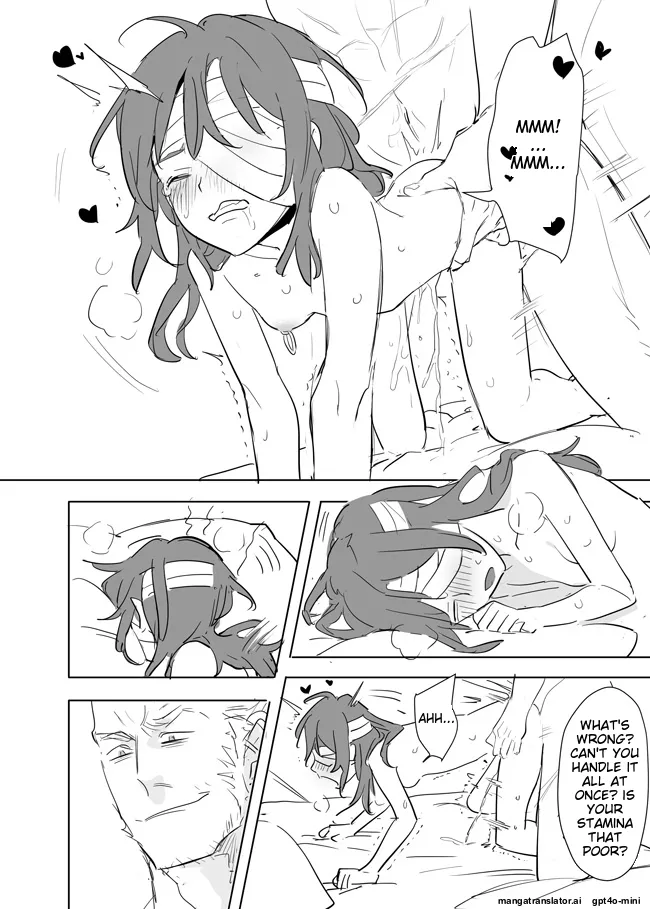 Princess Is Not a Magician Chapter 13.5 page 12 original parody - rough translation scar hentai manga - read online free