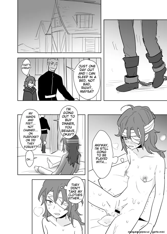 Princess Is Not a Magician Chapter 13.5 page 18 original parody - rough translation scar hentai manga - read online free