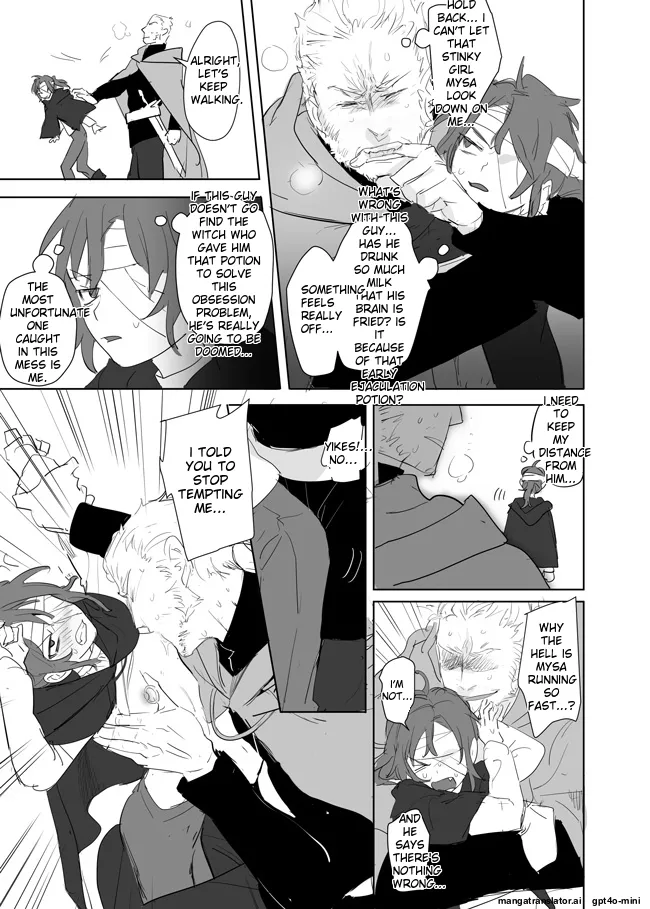 Princess Is Not a Magician Chapter 13.5 page 39 original parody - scar piercing hentai manga - read online free