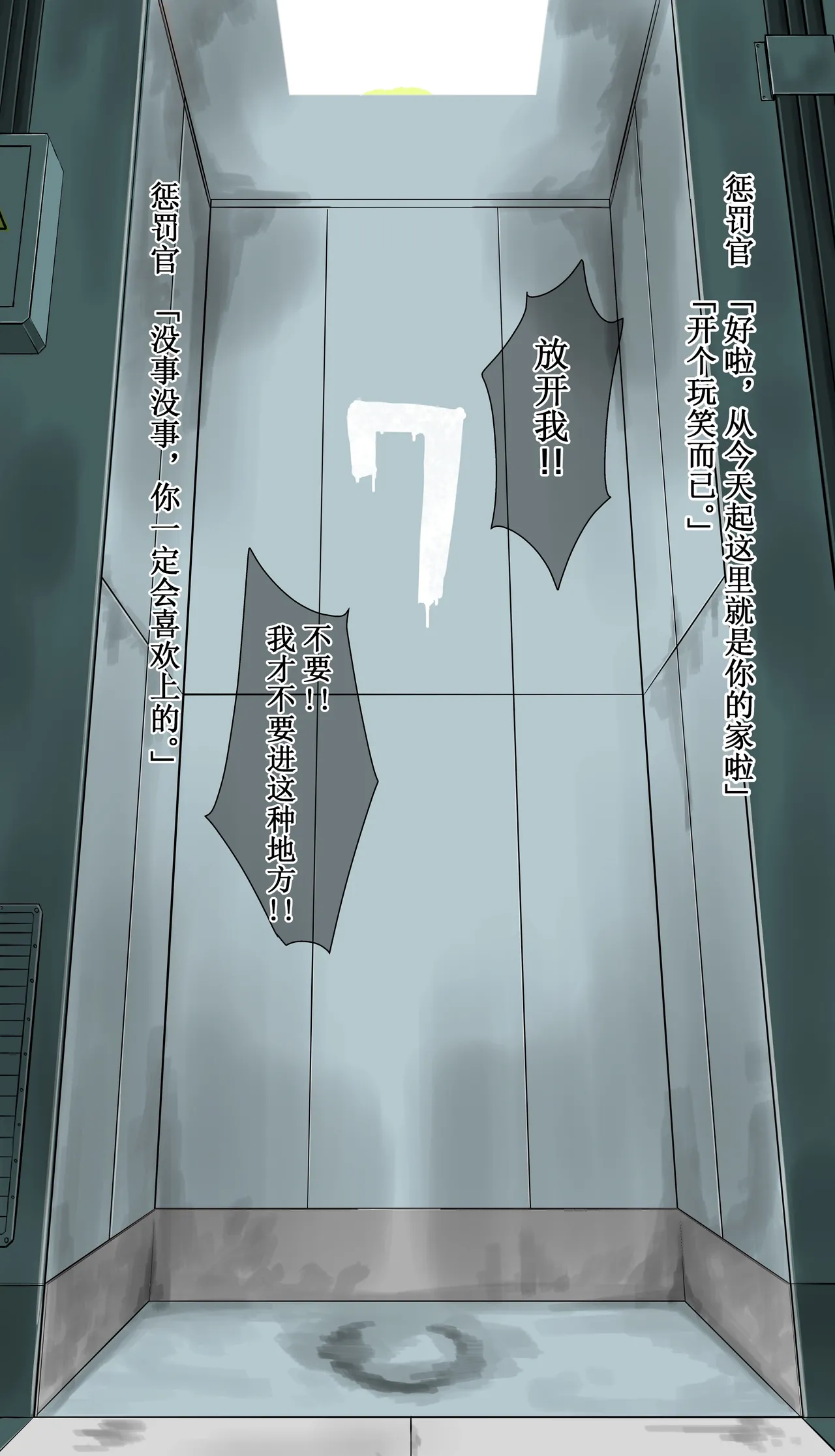 Electro-Confinement Cell page 10 original parody - gag electric shocks hentai manga - read online free