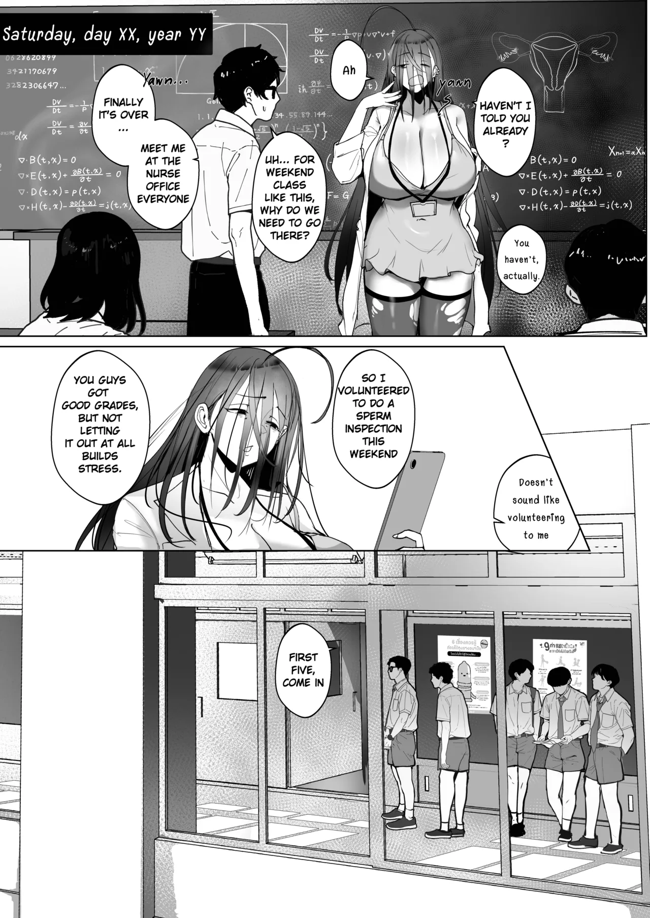 Good Teachers 3.5 page 16 original parody - nakadashi beauty mark hentai manga - read online free