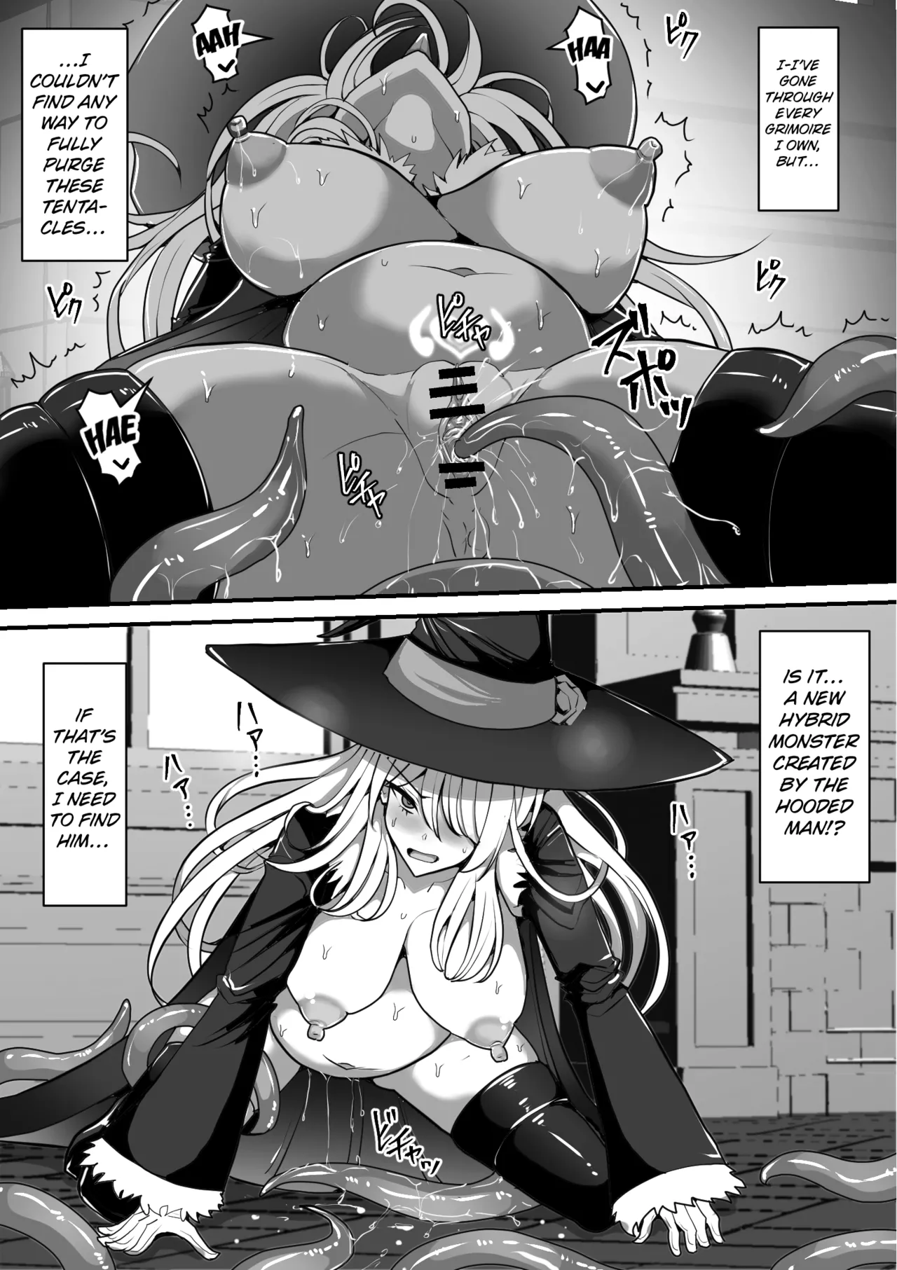Majo ga Shokushu ni Kisei sa re Shokushu o Shussan shi Makuru Hanashi page 33 original parody - sole female stockings hentai manga - read online free