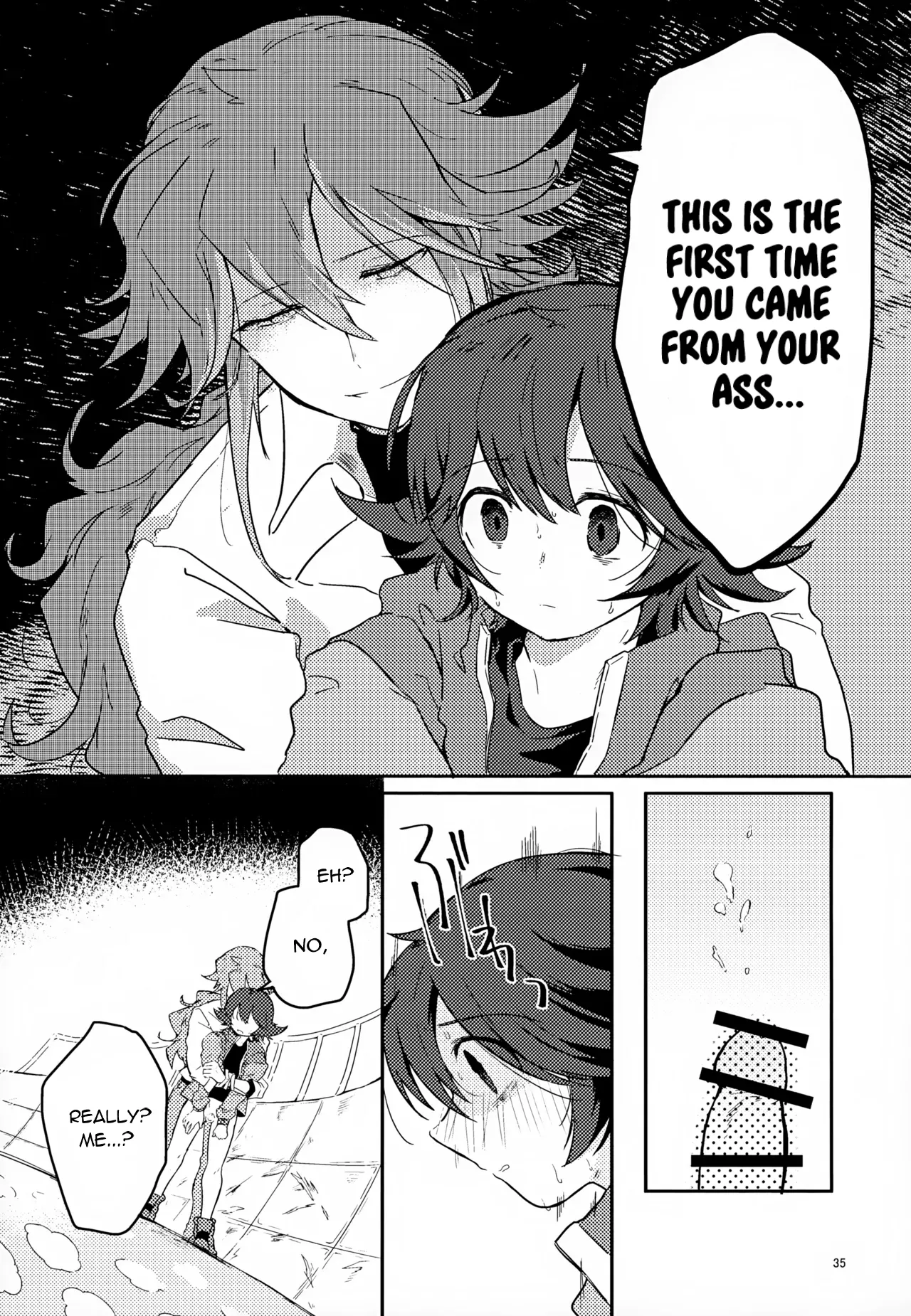 The Person I Like page 35 featuring natural harmonia gropius pokemon parody - anal males only hentai manga - read online free