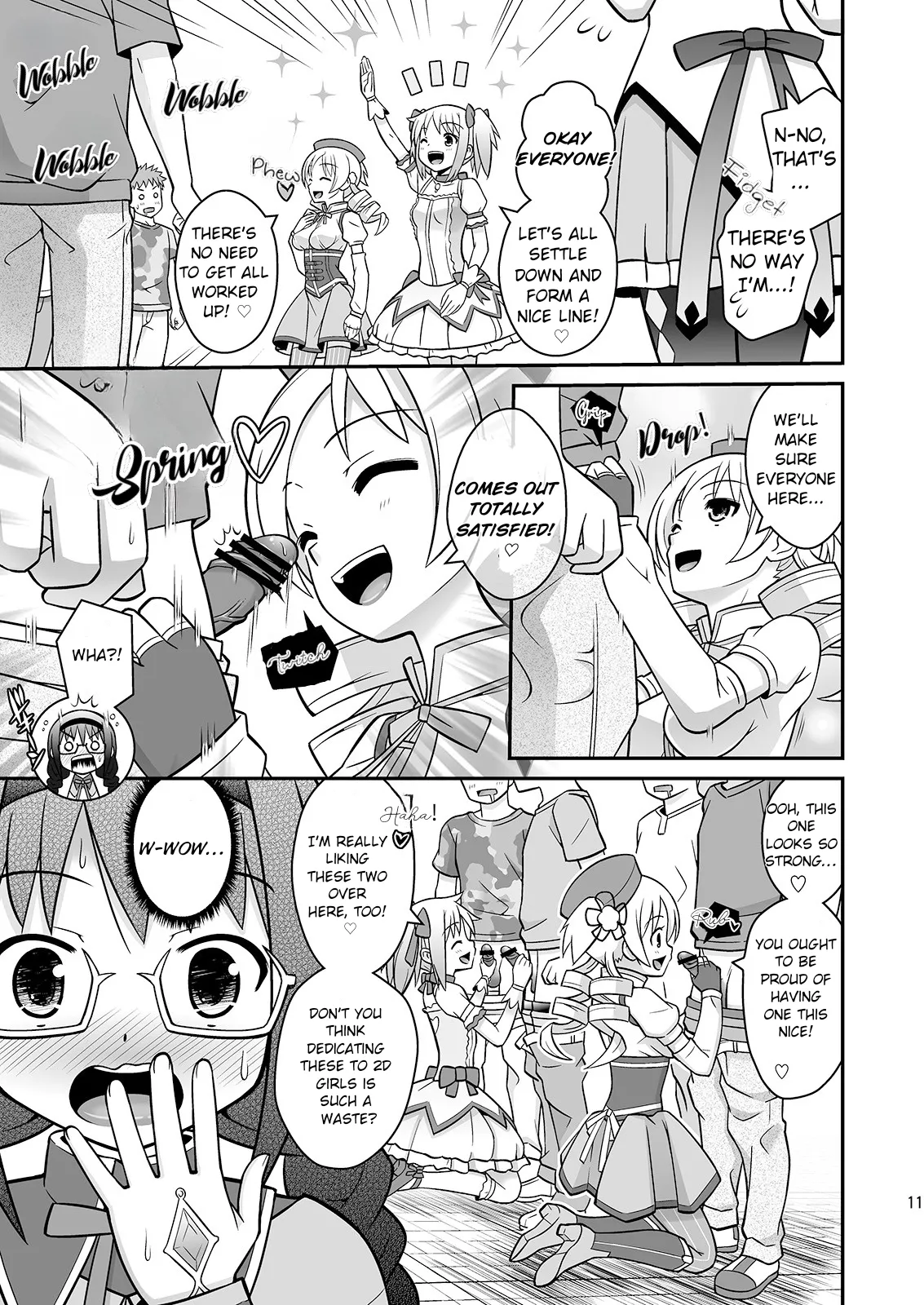 Watashi-tachi ga Jouka shite Ageru | Let us purify you! page 10 featuring madoka kaname puella magi madoka magica parody - nakadashi mosaic censorship hentai manga - read online free