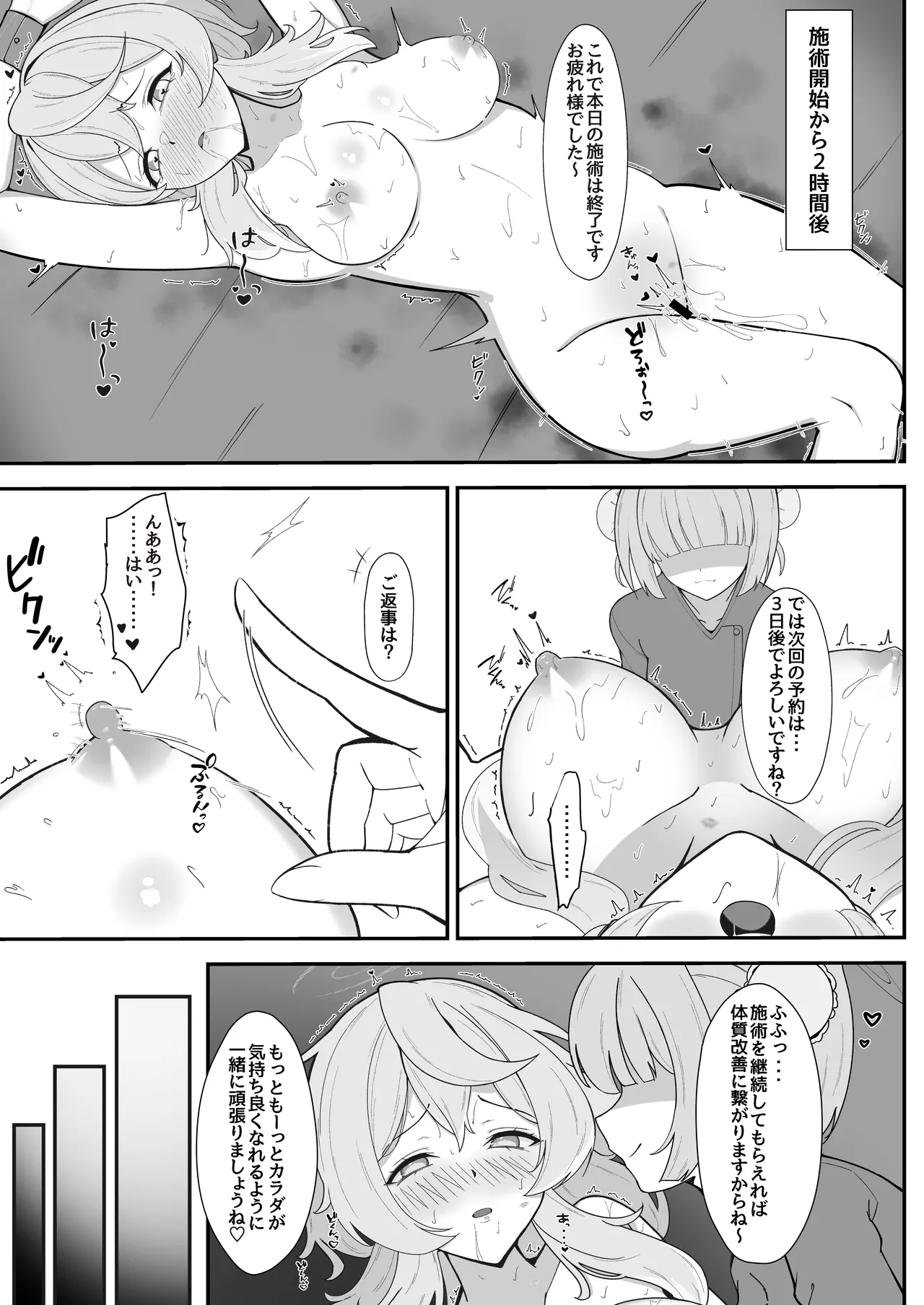 Ako no Torotoro Massage Taiken page 16 featuring ako amau blue archive parody - big breasts females only hentai manga - read online free