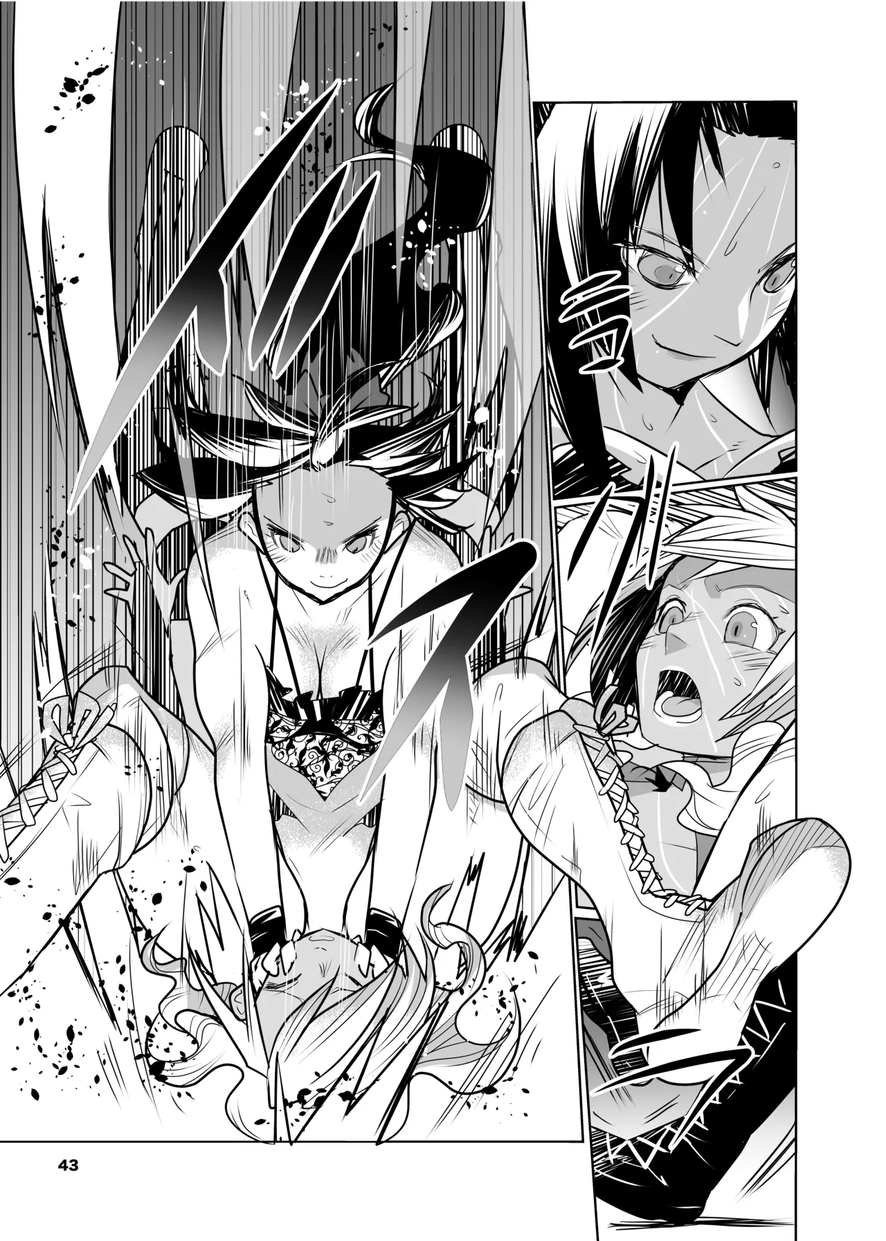 Girls in the Ring + page 42 - wrestling hentai manga - read online free