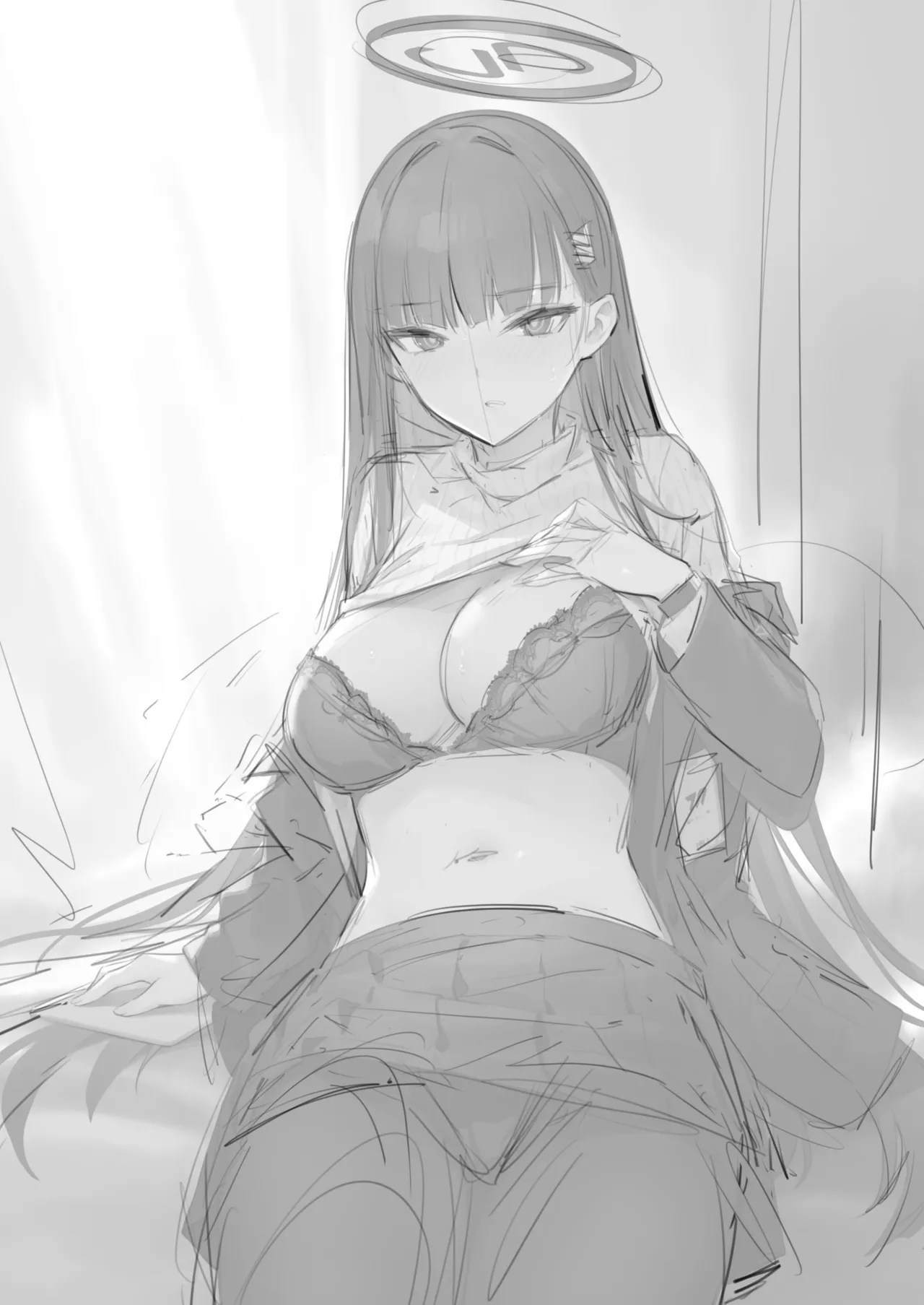 Kaichou Rio no Onegai page 22 featuring sensei blue archive parody - sole female sole male hentai manga - read online free