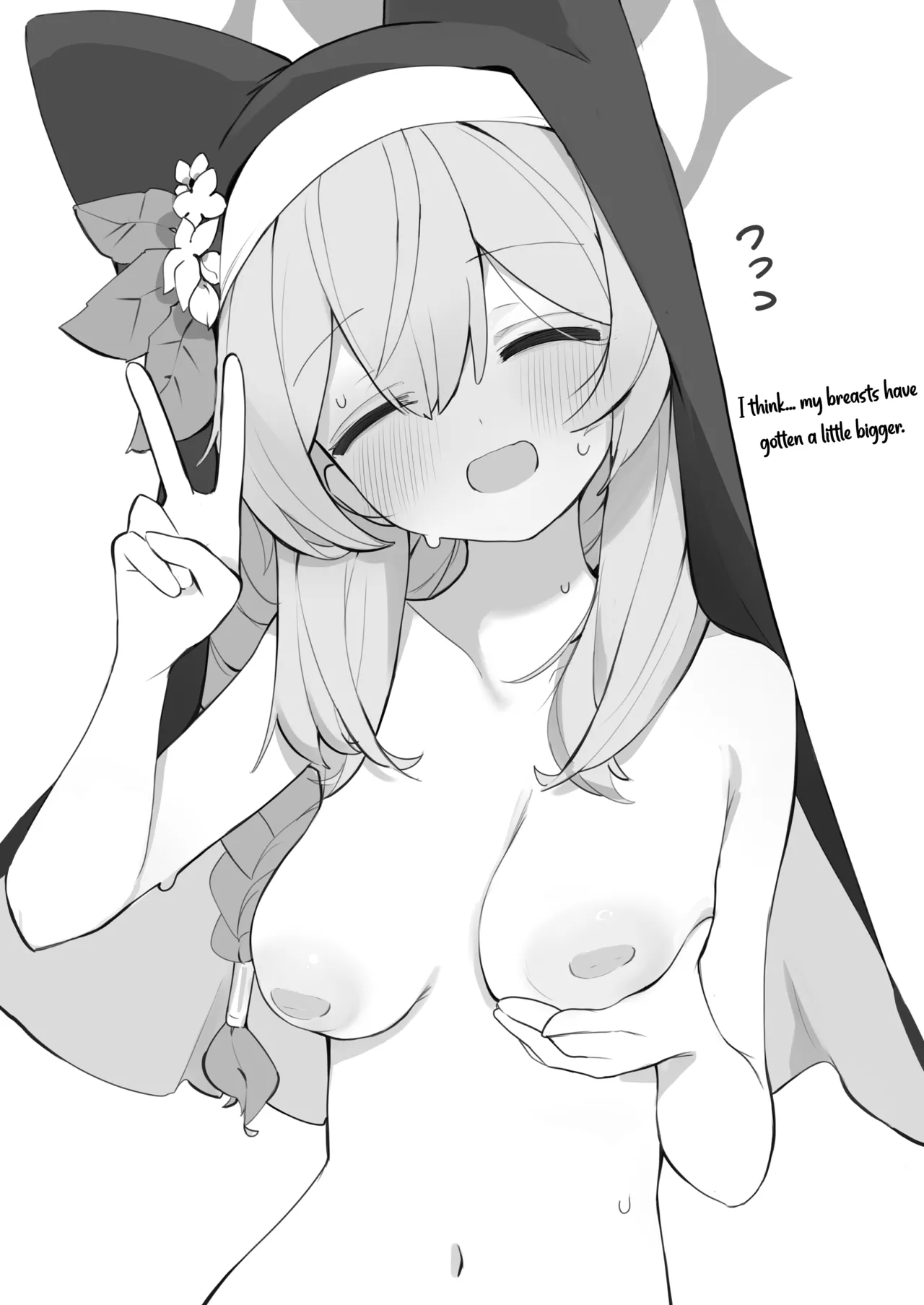 Mari no Chikubi no Hon | Mari's Nipple Book page 26 featuring mari iochi blue archive parody - sole female sole male hentai manga - read online free