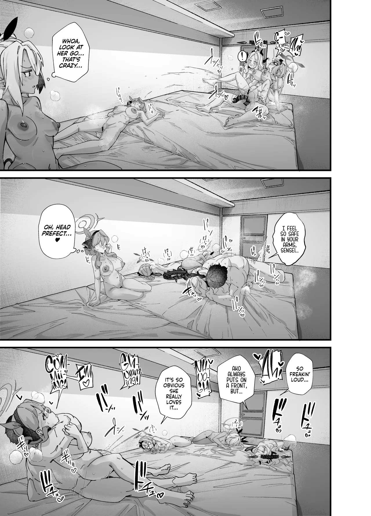 Sei no Midare wa Fuuki no Midare | Disorderly Sex, Disorderly Conduct page 27 featuring chinatsu hinomiya blue archive parody - nakadashi x-ray hentai manga - read online free