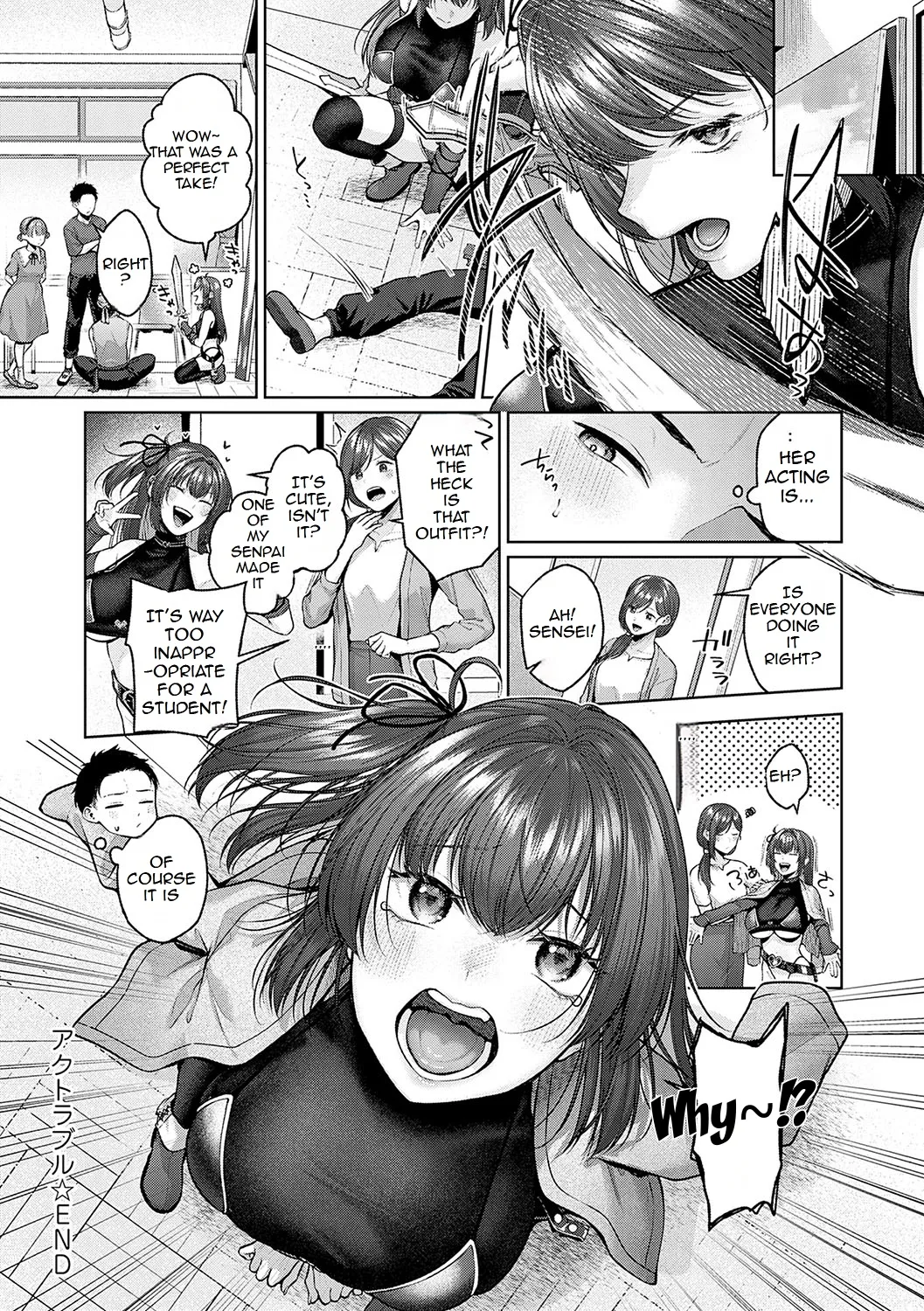 Act Trouble! page 34 - big breasts nakadashi hentai manga - read online free