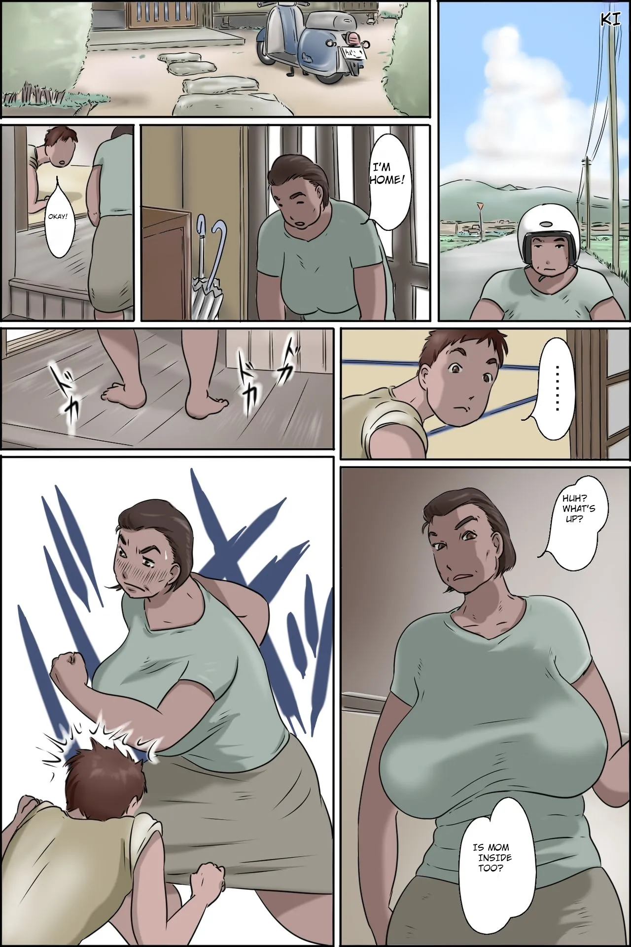 Care Service in My Village page 17 original parody - milf big breasts hentai manga - read online free