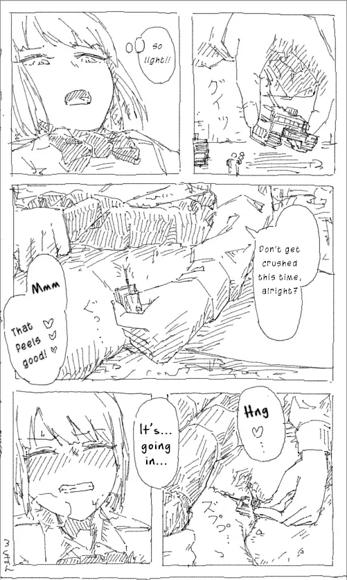 [rock_suno] Kyodai Musume Jii 1-3 | Giantess Masturbation 1-3 [English] page 10 original parody - masturbation schoolgirl uniform hentai manga - read online free