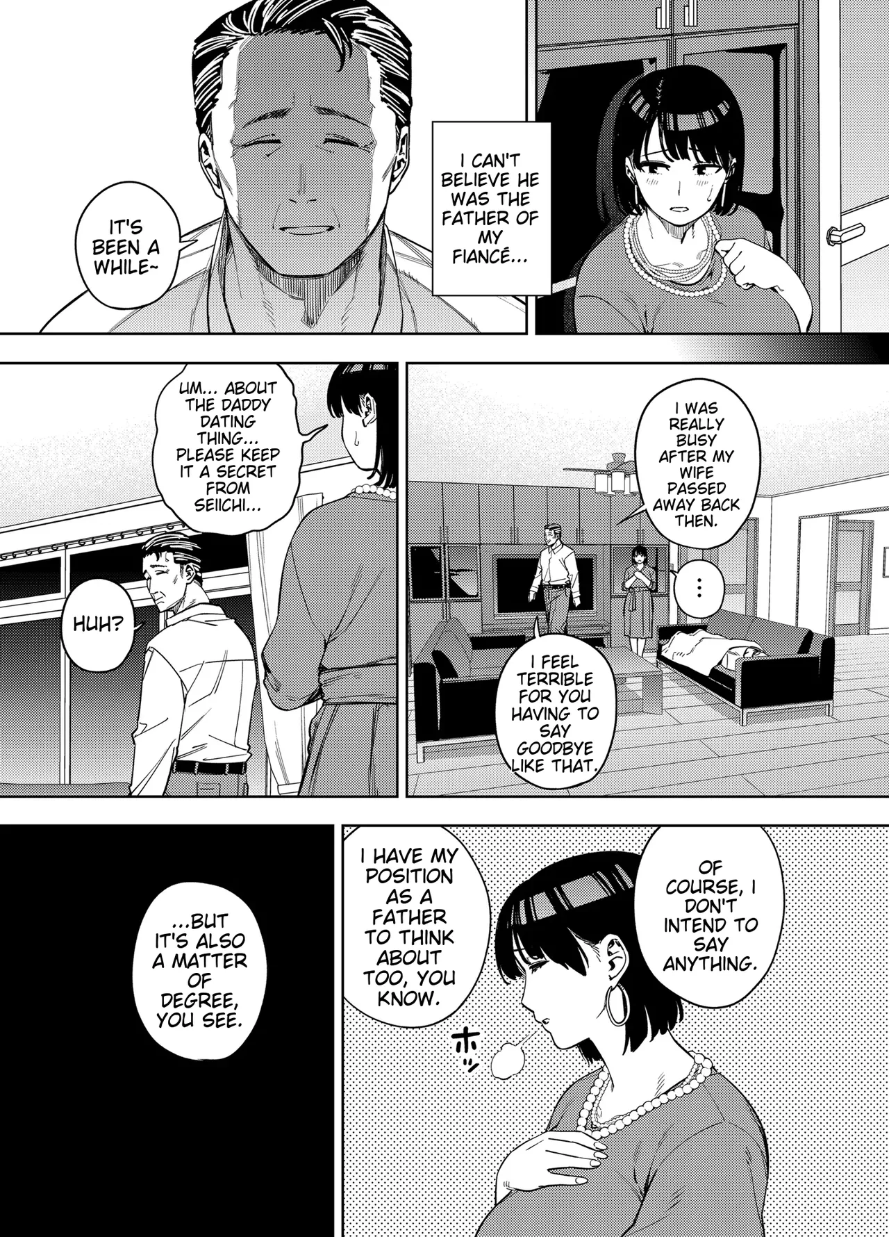 [Ougon Shinshi Club (Kaniguruma)] Gifu ni Dakareru Tsuma Mika-hen 1 | Wife embraced by father-in-law 1 [English] [woof!] page 16 original parody - big breasts netorare hentai manga - read online free