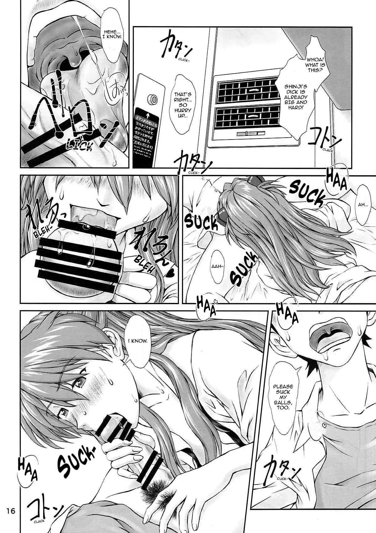 MISSEND page 14 featuring shinji ikari neon genesis evangelion parody - kissing schoolgirl uniform hentai manga - read online free