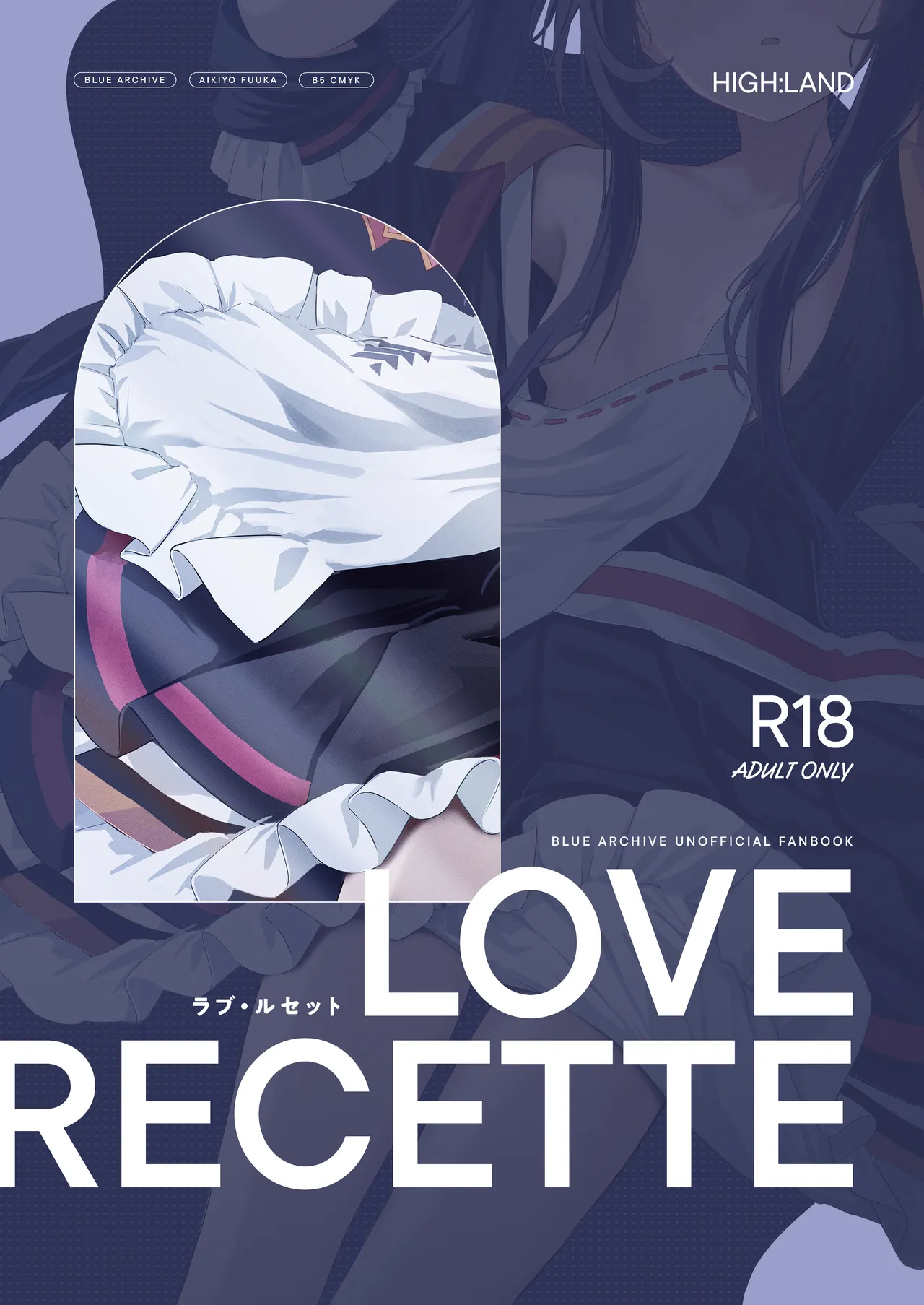 LOVE RECETTE | Recipe for Love page 24 featuring sensei blue archive parody - maid full censorship hentai manga - read online free