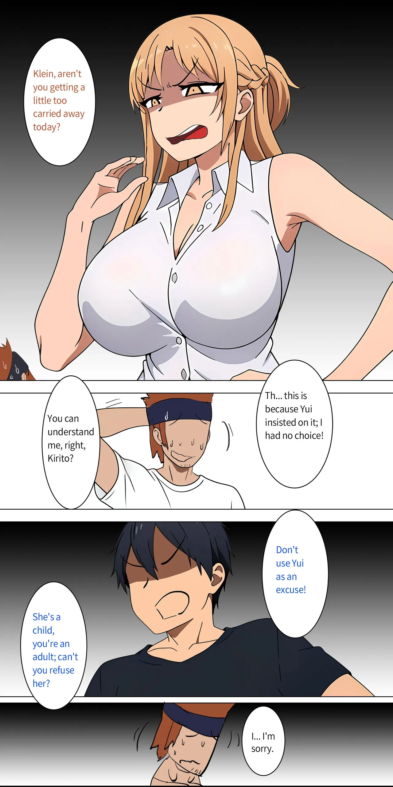 Asuna family 1-44 page 14 featuring yui sword art online parody - milf big breasts hentai manga - read online free