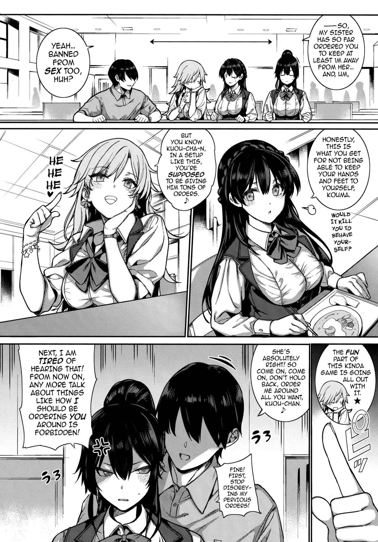 Amatsuka Gakuen no Ryoukan Seikatsu 1-9 page 170 - milf sweating hentai manga - read online free