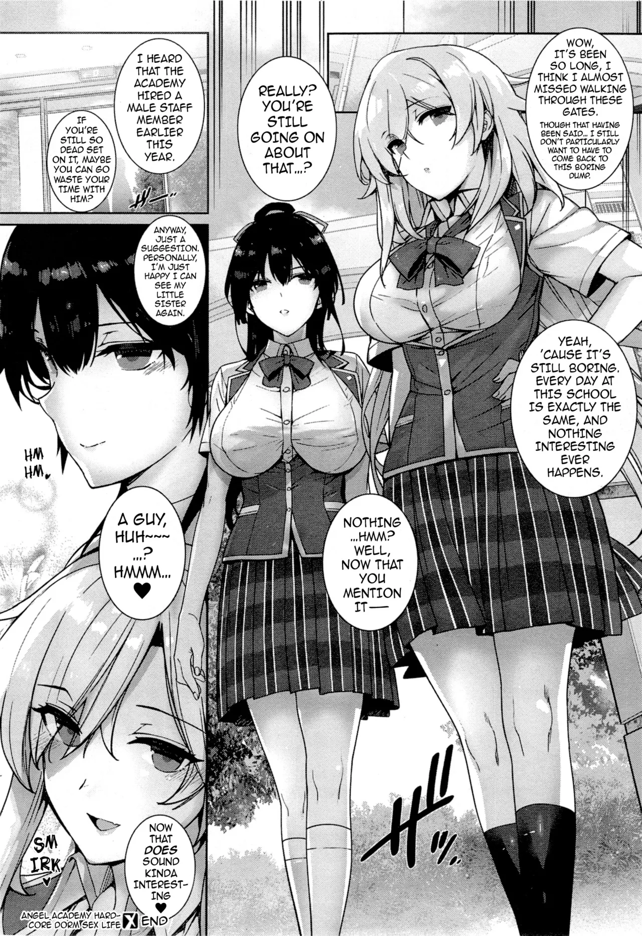 Amatsuka Gakuen no Ryoukan Seikatsu 1-9 page 67 - milf sweating hentai manga - read online free