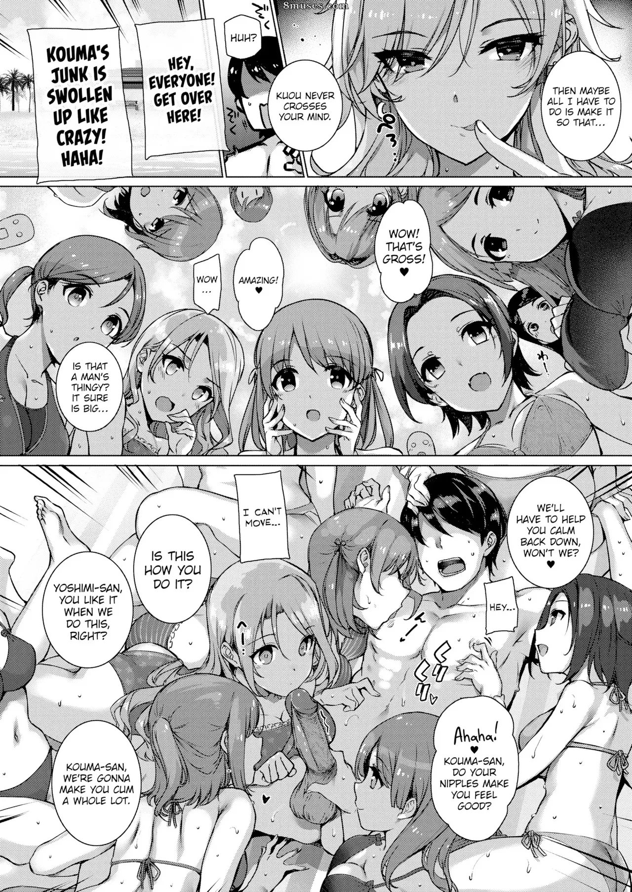 Amatsuka Gakuen no Ryoukan Seikatsu 1-9 page 79 - milf sweating hentai manga - read online free