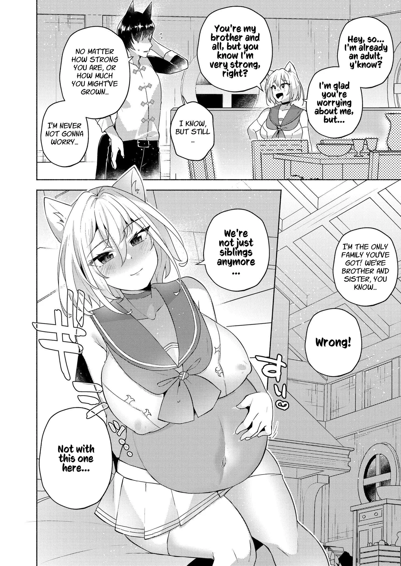 Hakurou Kenshi Hati-chan no Ecchi na Bouken no Sho | White Wolf Swordswoman's Erotic Adventure page 61 original parody - squirting futanari hentai manga - read online free
