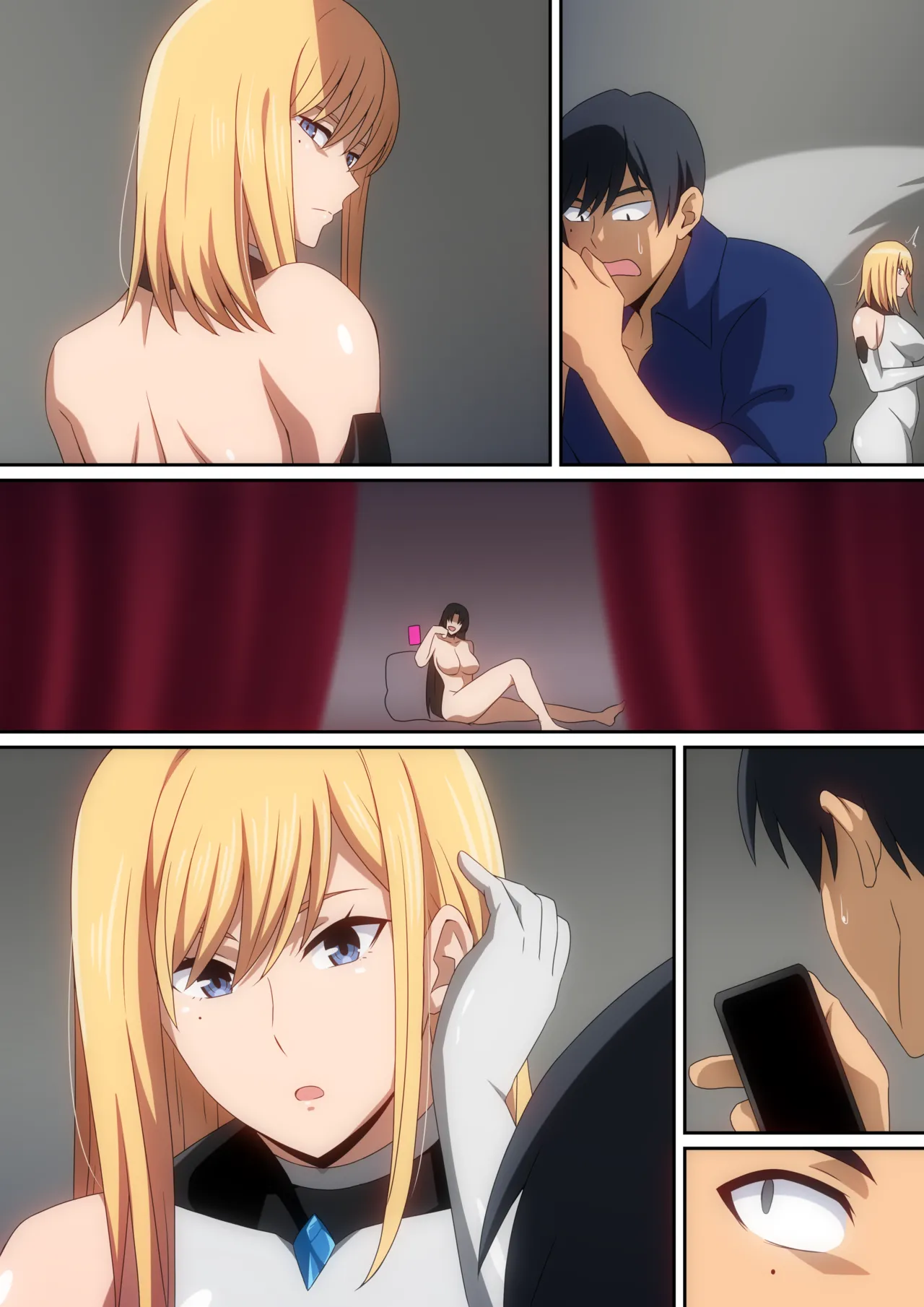 Megami ni Isekai Shoukan de Musou Shinai ka to Sasowareta kedo Kotowattara Karada de Iu Koto Kikasarechaimashita... 2 page 48 original parody - handjob kissing hentai manga - read online free