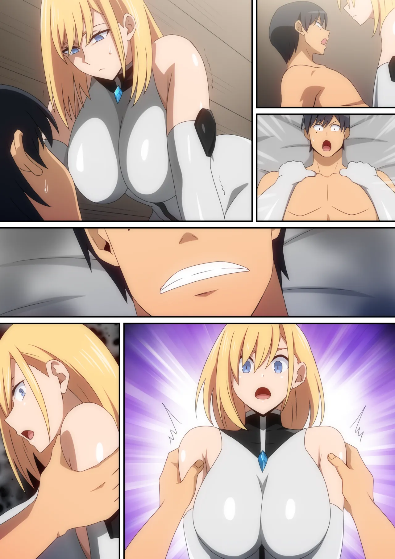 Megami ni Isekai Shoukan de Musou Shinai ka to Sasowareta kedo Kotowattara Karada de Iu Koto Kikasarechaimashita... 2 page 55 original parody - handjob kissing hentai manga - read online free