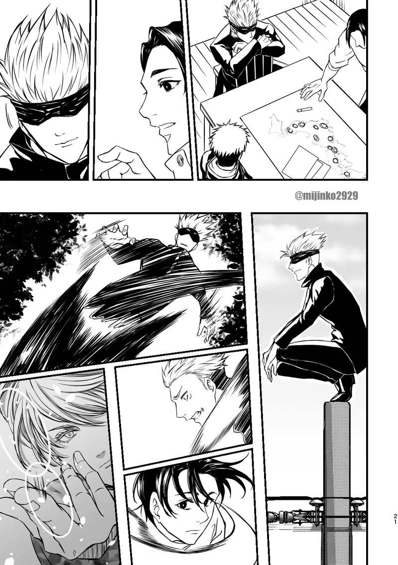 The world without Nanami page 14 featuring satoru gojo jujutsu kaisen parody - read online free