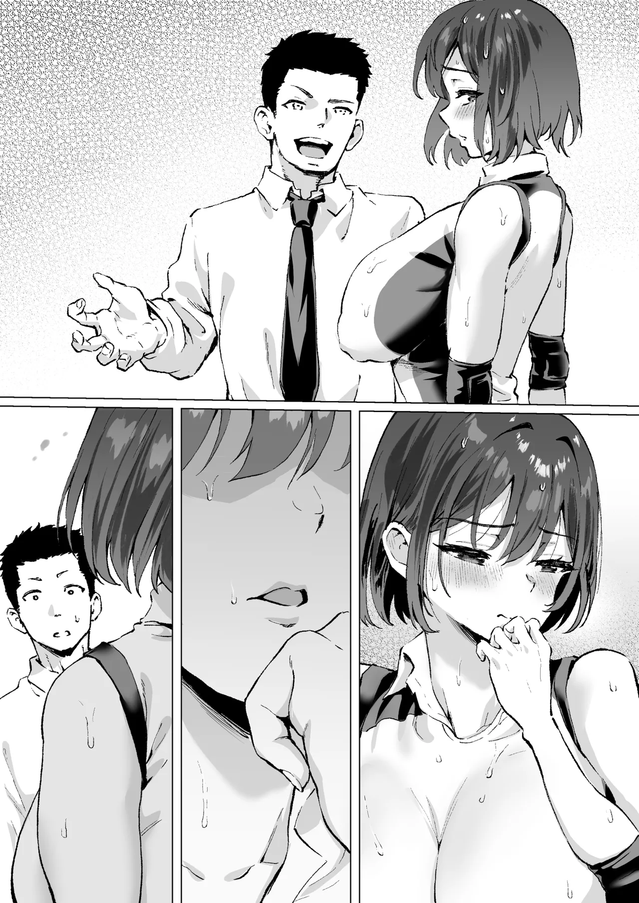 Daisuki de Daisuki datta Takasaki Senpai 2 page 67 original parody - big breasts netorare hentai manga - read online free