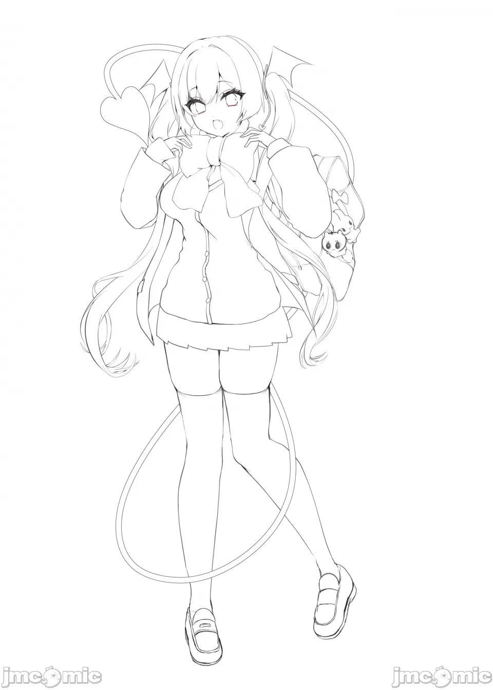 Koakuma-chan no Kougeki! 8 + Omakebon page 30 original parody - kissing big breasts hentai manga - read online free