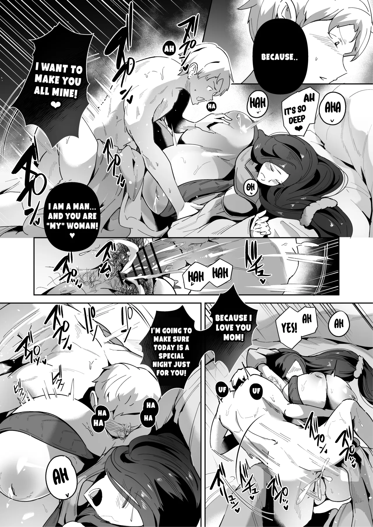 [Noumusai (Miyashiro Yousuke)] Elf no Youbo ~Aisuru Mama to Ecchi na Shikitari~ | Elf Wife ~A Ritual Of Intimacy With My Beloved Mom~ [English] page 39 original parody - elf inseki hentai manga - read online free