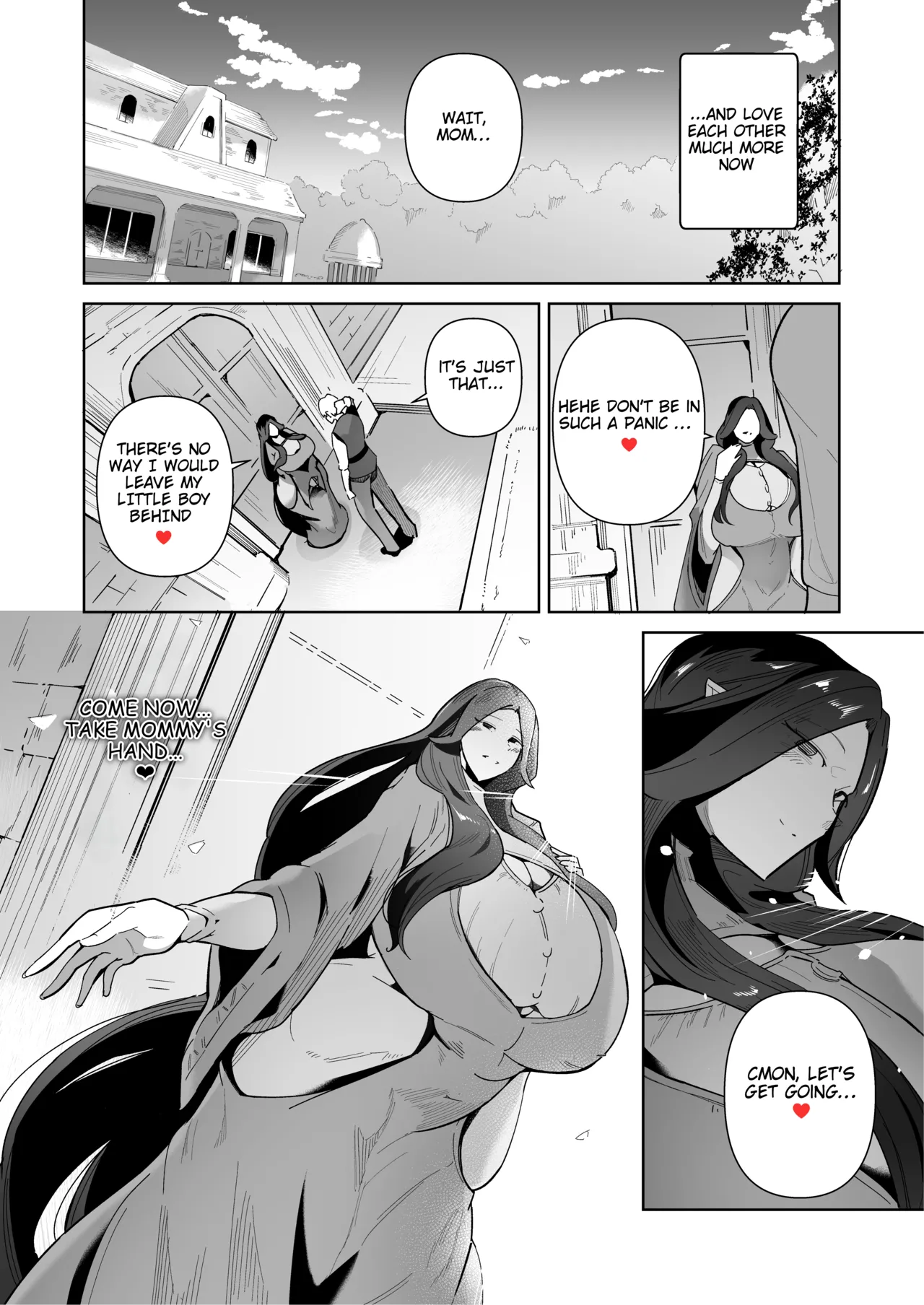 [Noumusai (Miyashiro Yousuke)] Elf no Youbo ~Aisuru Mama to Ecchi na Shikitari~ | Elf Wife ~A Ritual Of Intimacy With My Beloved Mom~ [English] page 46 original parody - elf inseki hentai manga - read online free
