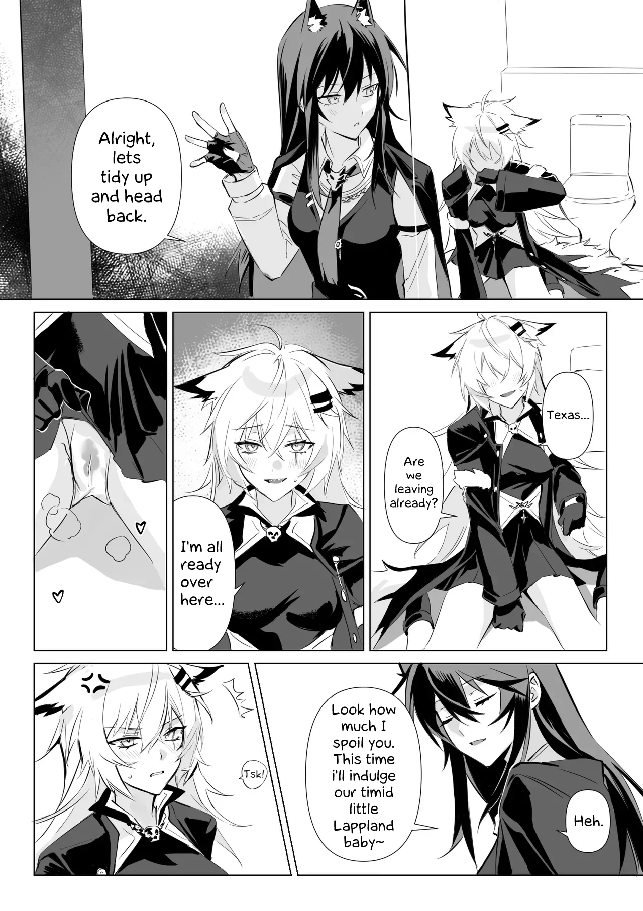 【Moeko Me】To ignite a fire page 23 featuring lappland arknights parody - futanari uncensored hentai manga - read online free
