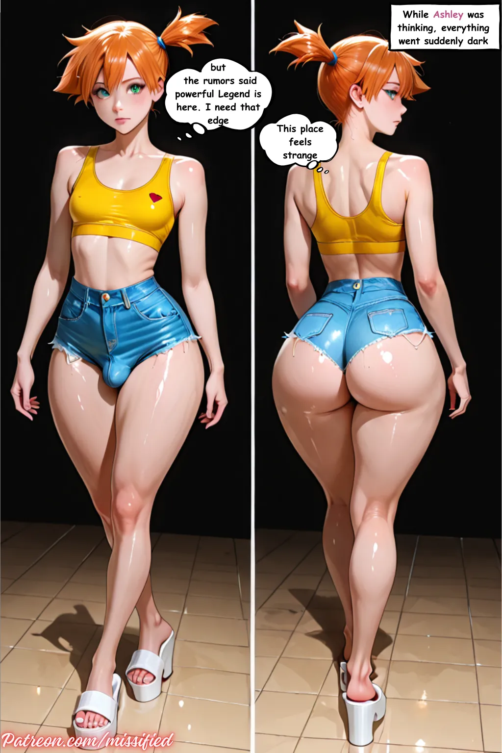 Ashey's Evolution page 25 featuring cynthia pokemon parody - transformation corruption hentai manga - read online free