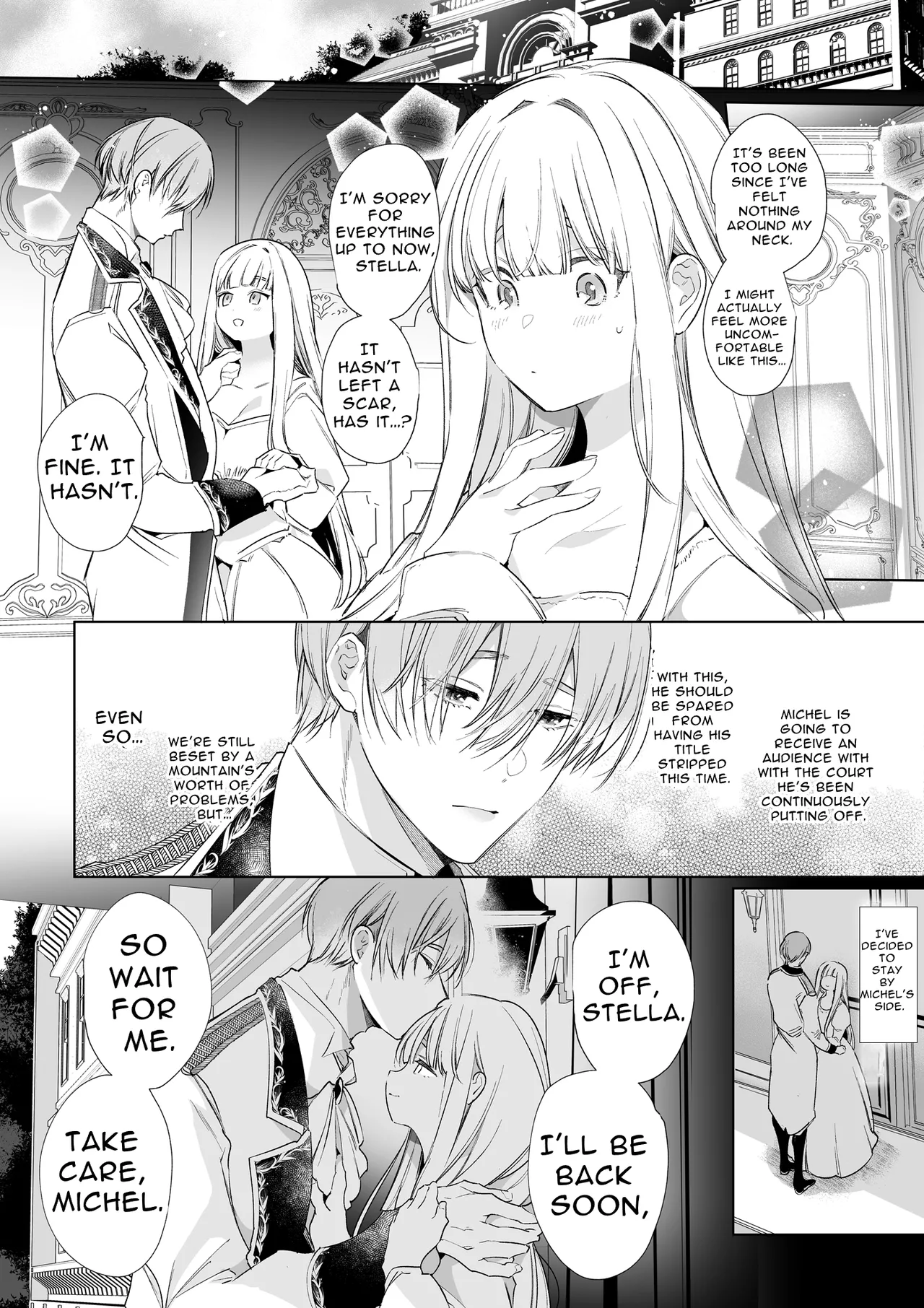 [Yatomomin (Yamamoto Tomomitsu)] Akuyaku ni Narenakatta Tsuihou Reijou wa Amaku Yasashiku Kowasareru ~Osananajimi Hakushaku Shisoku no Dekiai Kankin Choukyo~ | The Gentle Breaking of a Failed Villainess [English] [tintinnabulary] page 106 original parody - squirting bdsm hentai manga - read online free