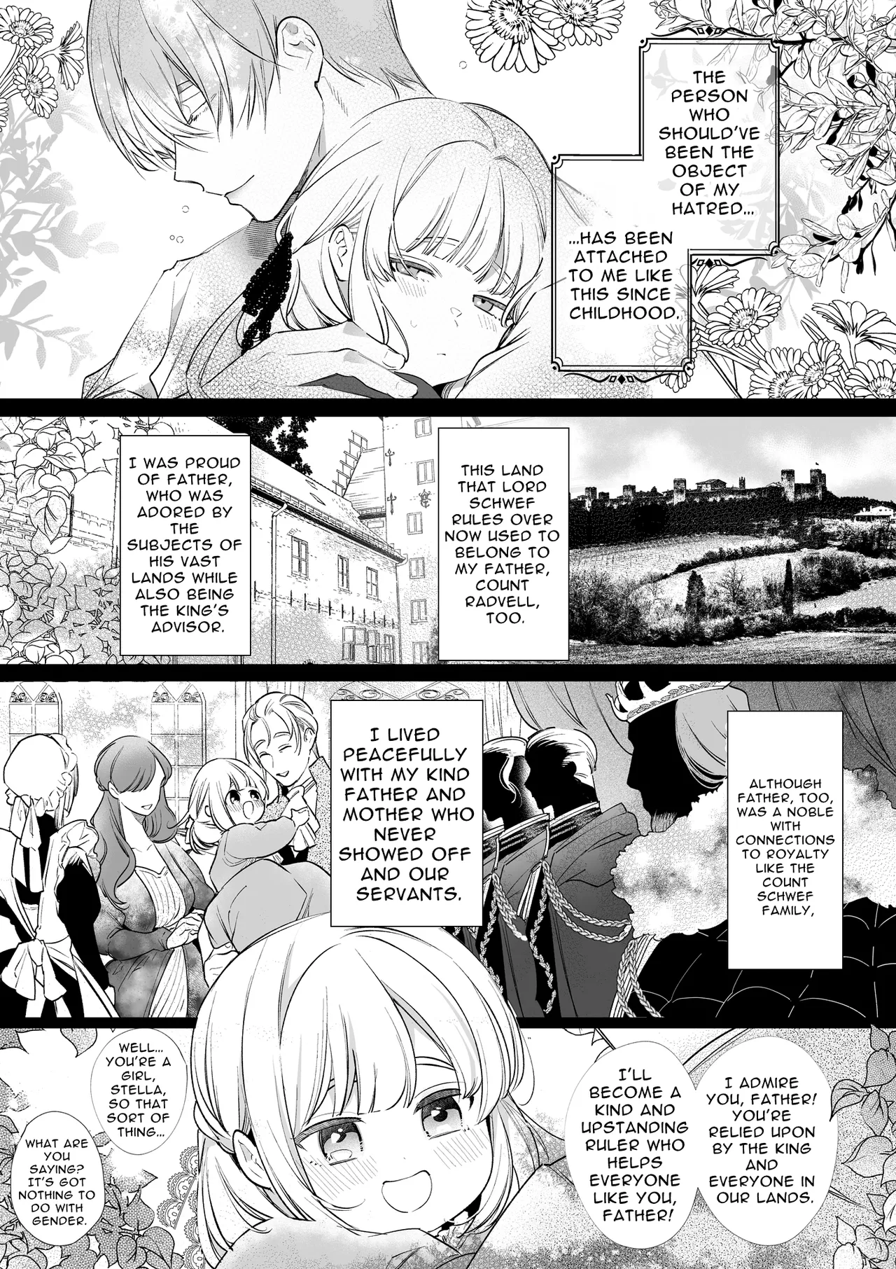 [Yatomomin (Yamamoto Tomomitsu)] Akuyaku ni Narenakatta Tsuihou Reijou wa Amaku Yasashiku Kowasareru ~Osananajimi Hakushaku Shisoku no Dekiai Kankin Choukyo~ | The Gentle Breaking of a Failed Villainess [English] [tintinnabulary] page 9 original parody - squirting bdsm hentai manga - read online free