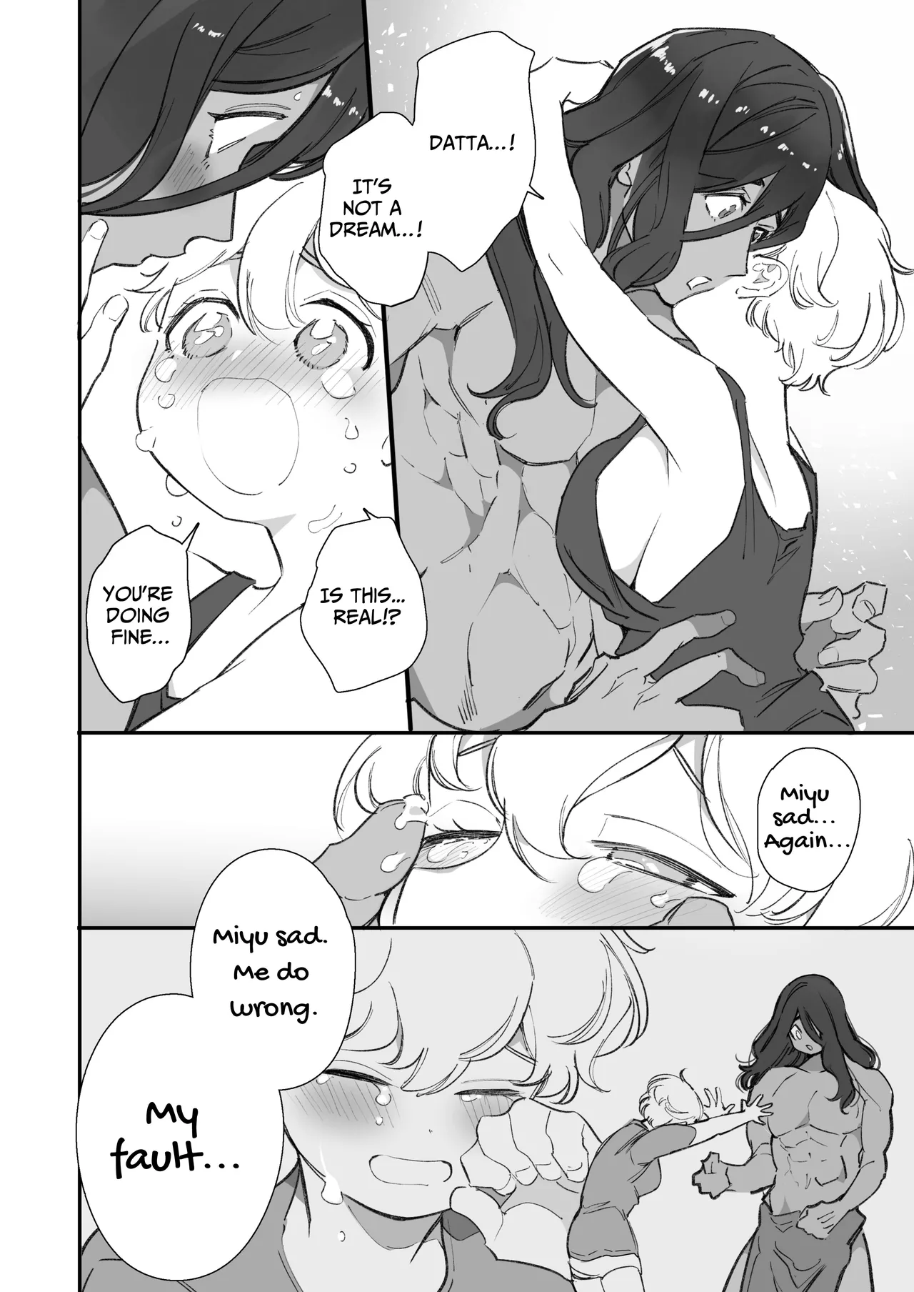 [Yatomomin (Yamamoto Tomomitsu)] Seibutsu Gakusha ga Jungle Okuchi no Wanko-kei Senjuumin ni Kyuuai & Tanetsuke Sarete shimau Hanashi... | Secret Mating Rituals of the Jungle Dwelling Dog-like Indigenous Men [English] [Guarana Translations] page 48 original parody - squirting kissing hentai manga - read online free